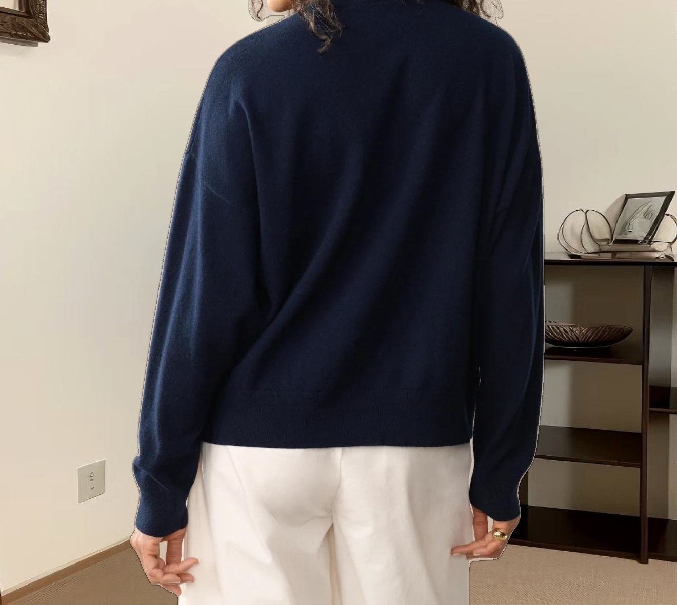 Cashmere Marina Crewneck