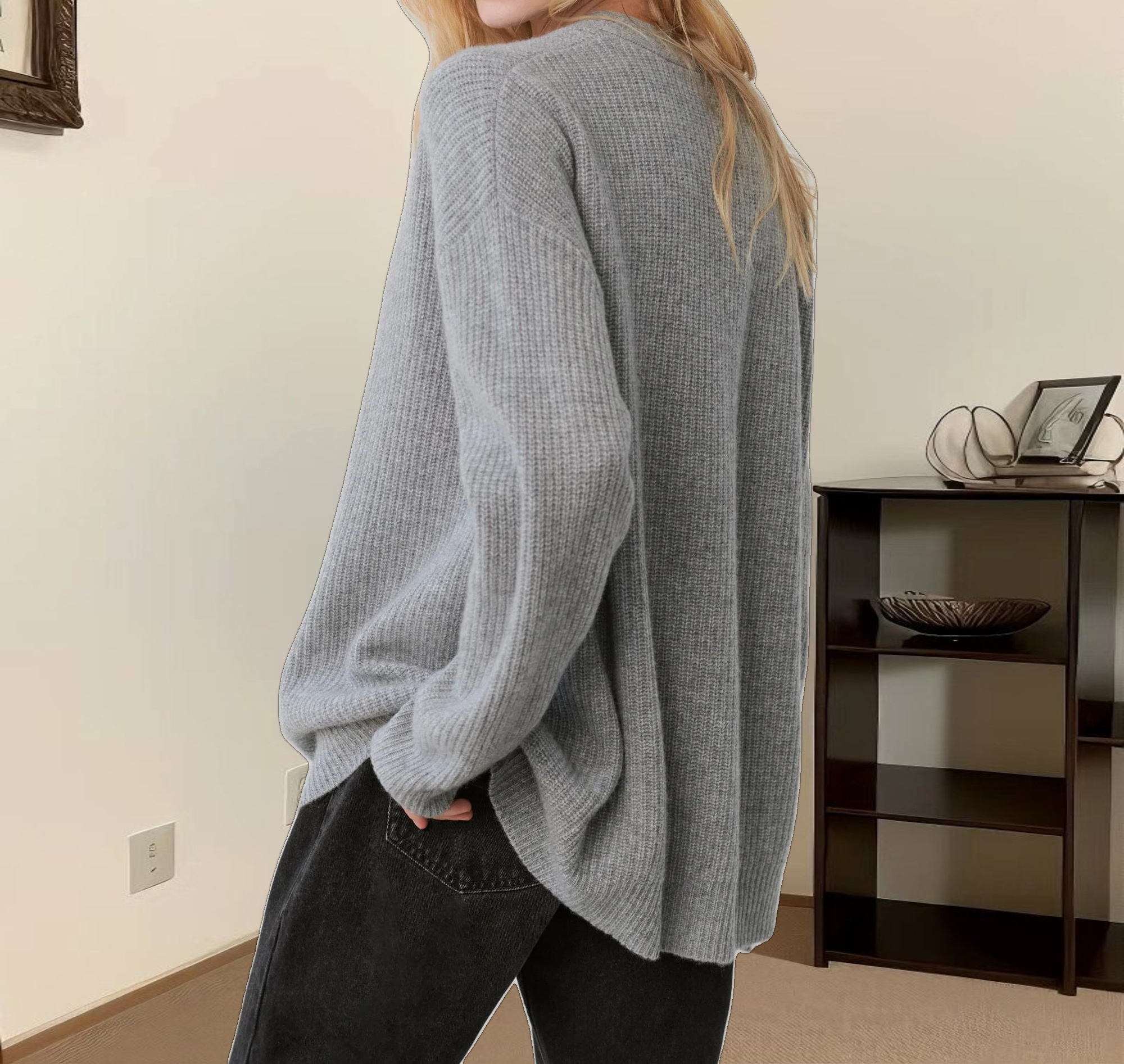 Cashmere Cocoon Cardigan