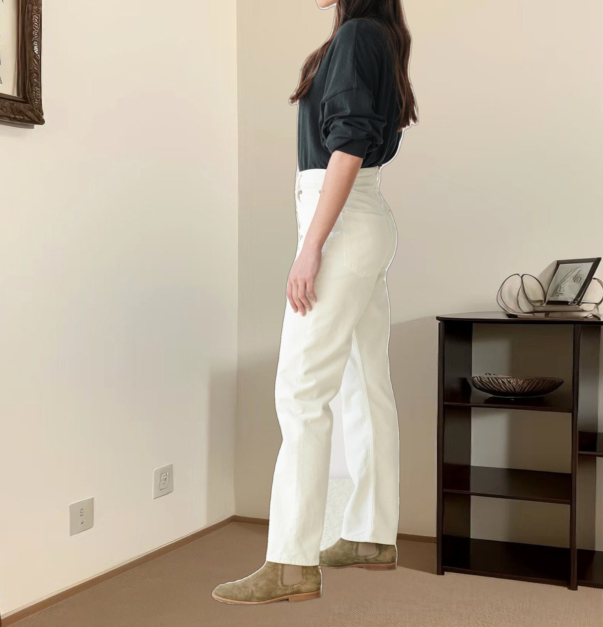 90's Pinch Waist Jean