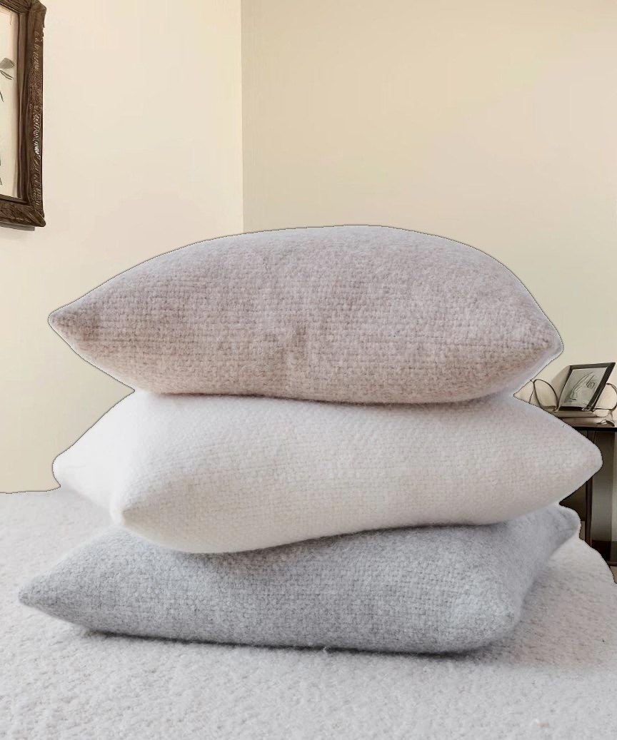 Alpaca Basketweave Pillow