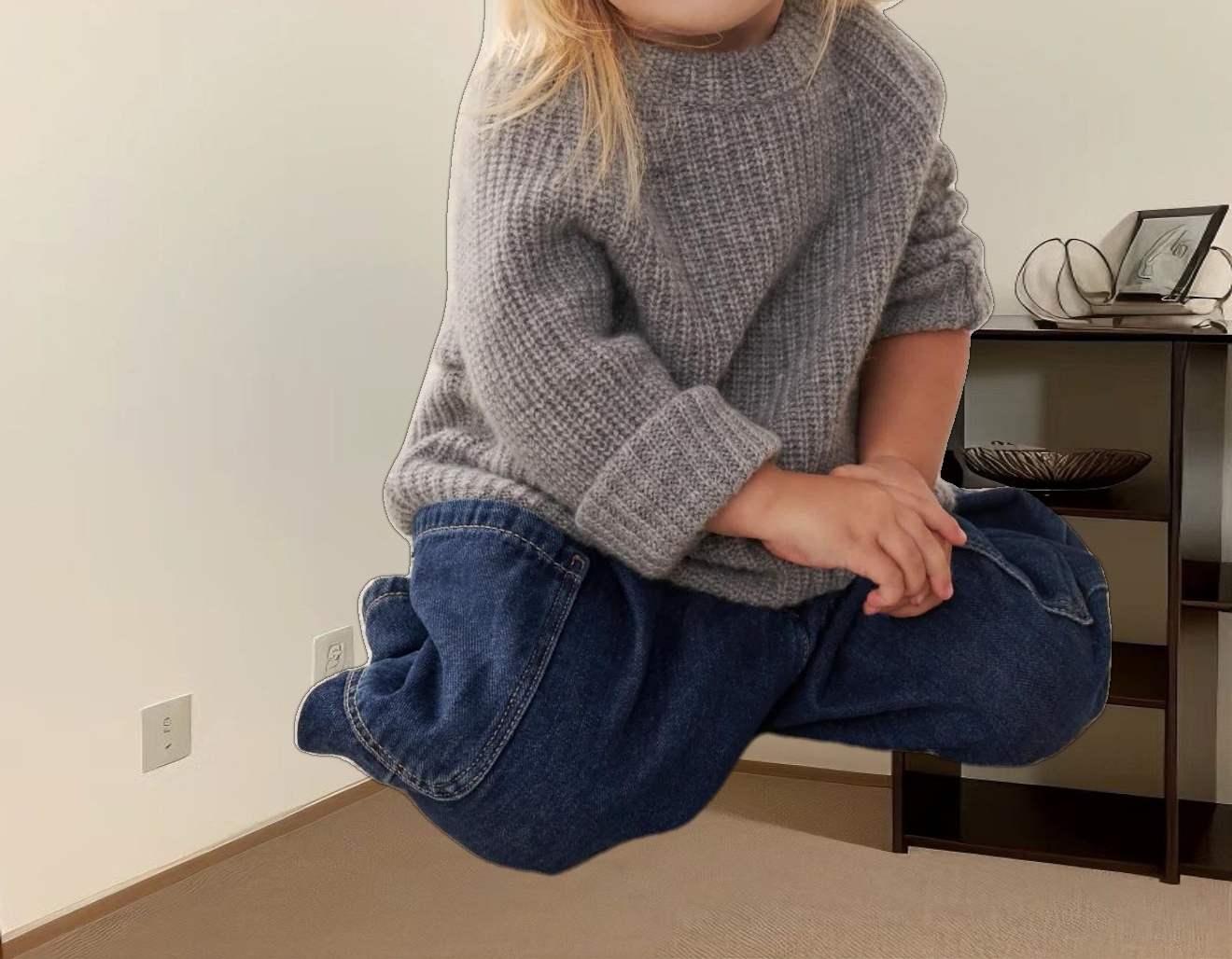 Kids' Cashmere Fisherman