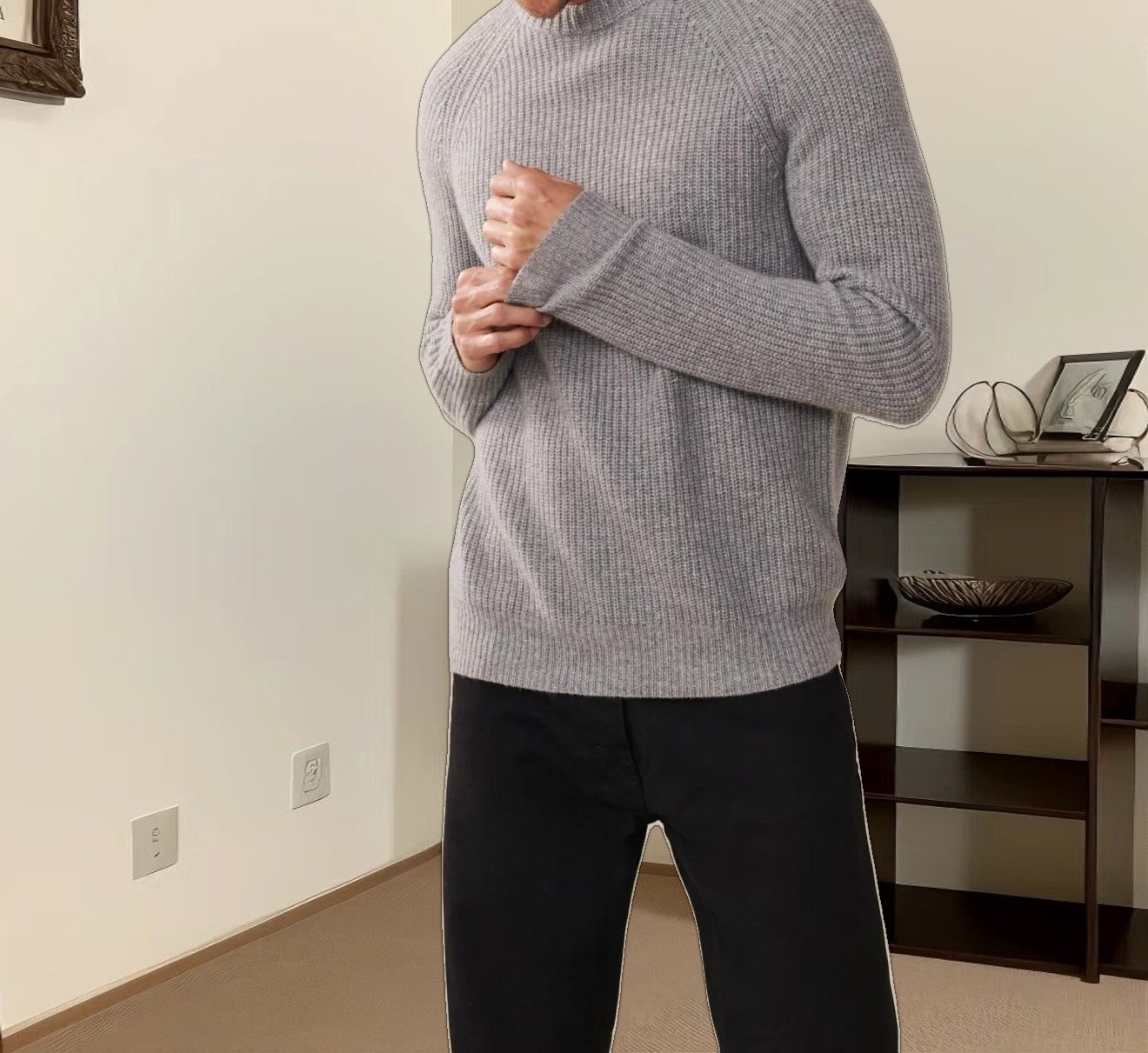 Men's Cashmere Fisherman