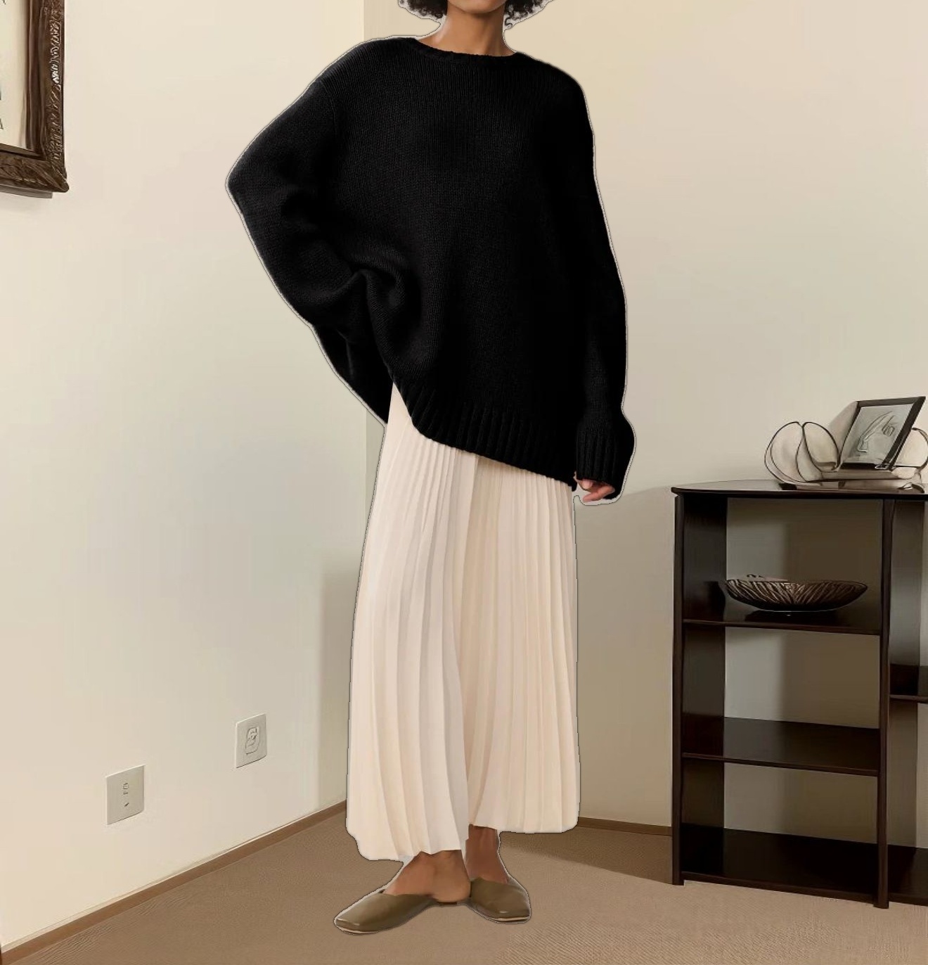 Cashmere Amelia Crewneck