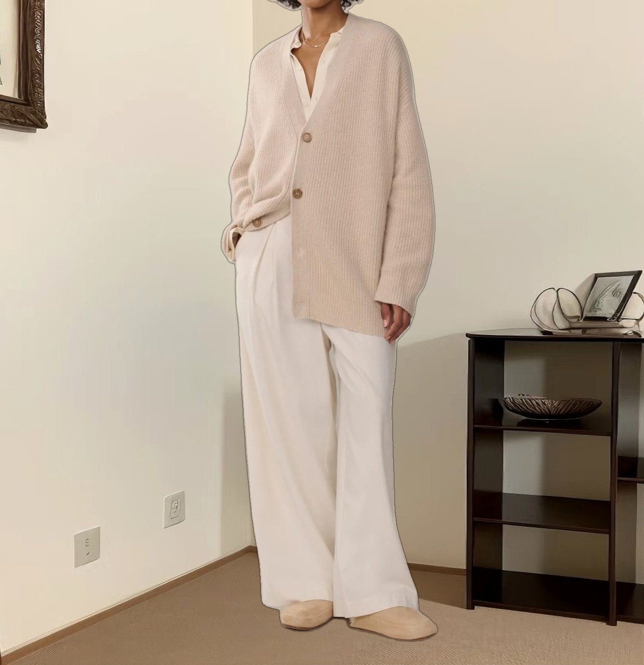 Cashmere Cocoon Cardigan