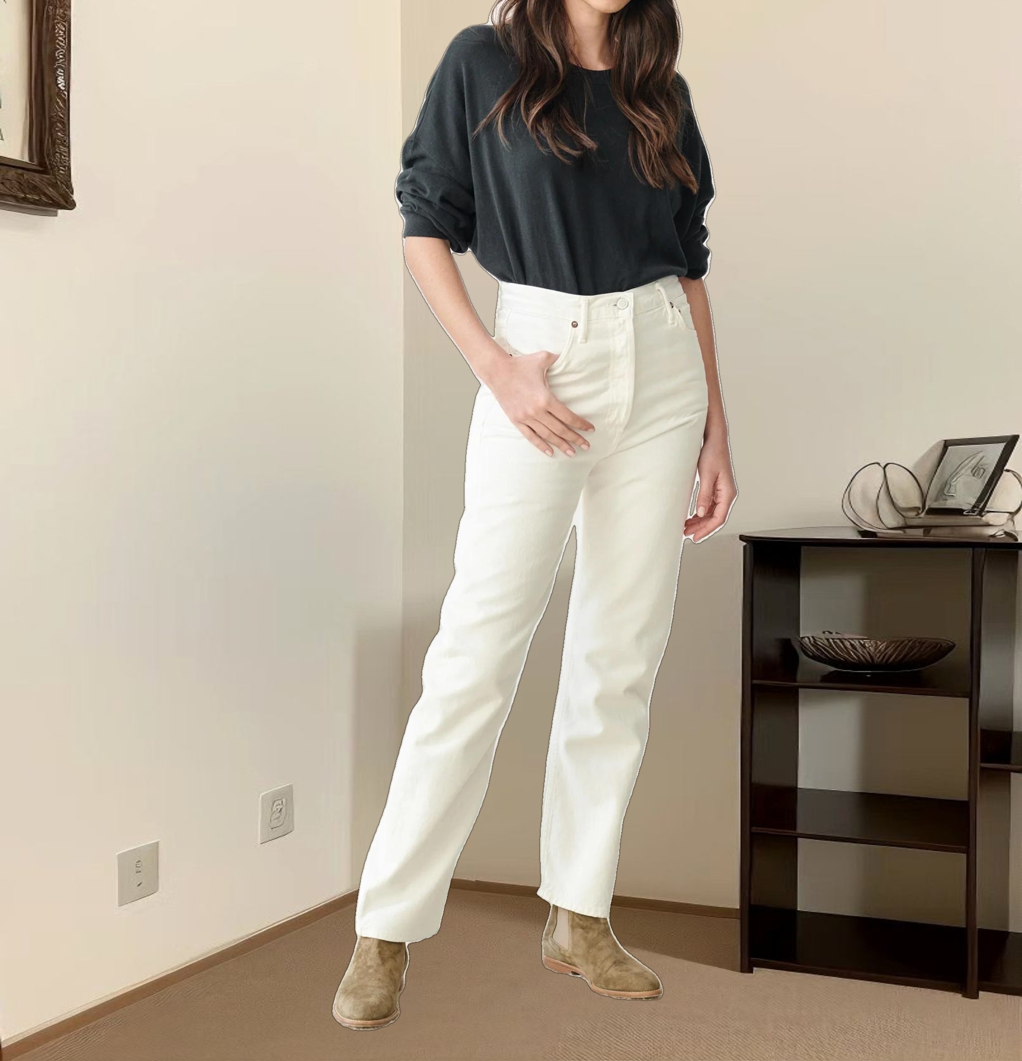 90's Pinch Waist Jean