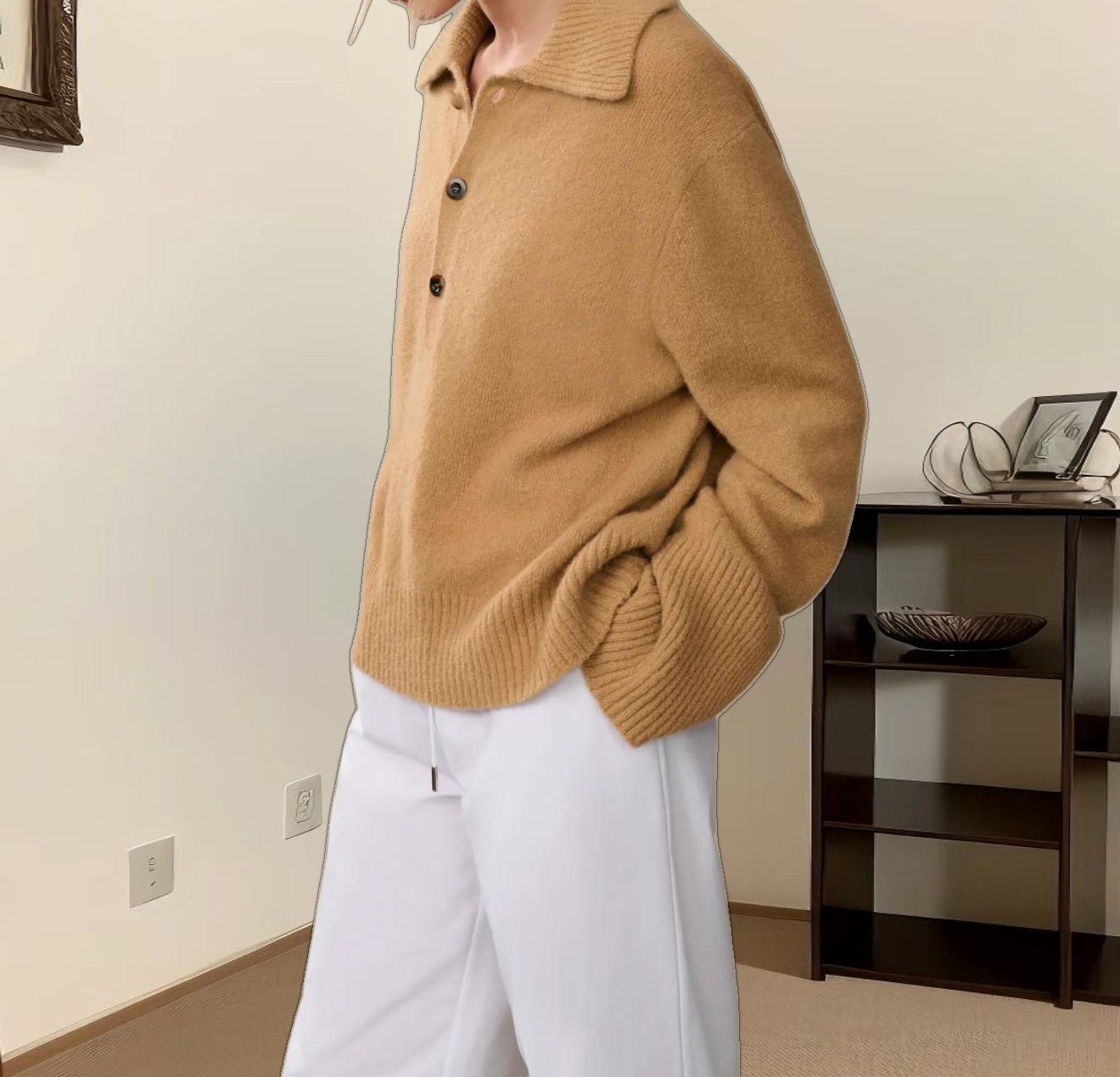 Cashmere Stevie Polo