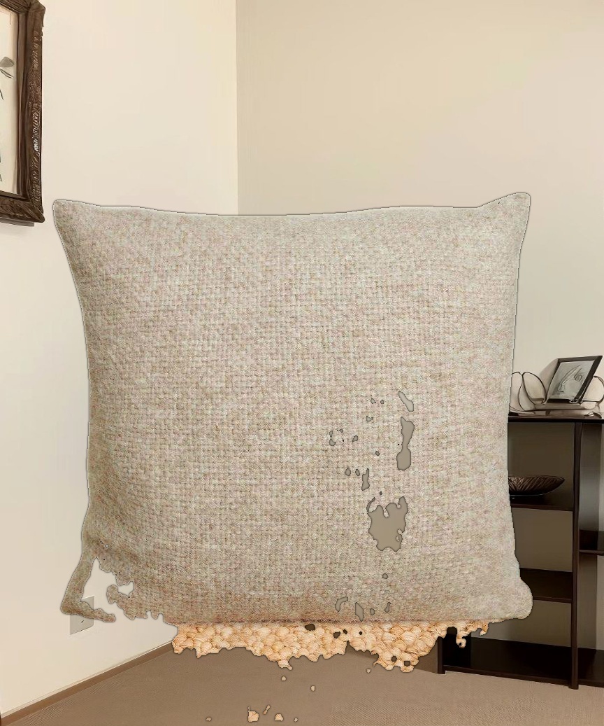 Alpaca Basketweave Pillow