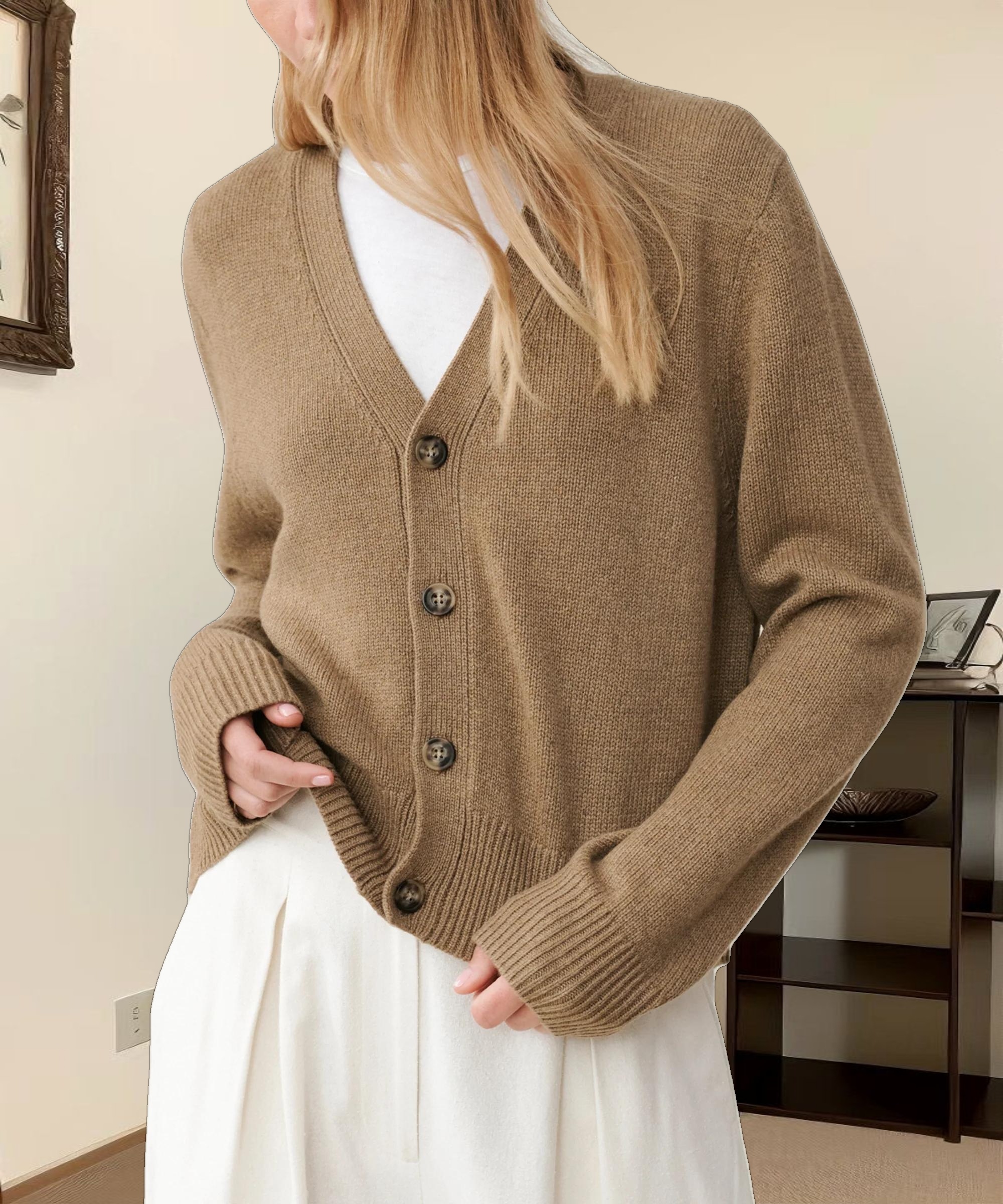 Cashmere Colette Cardigan
