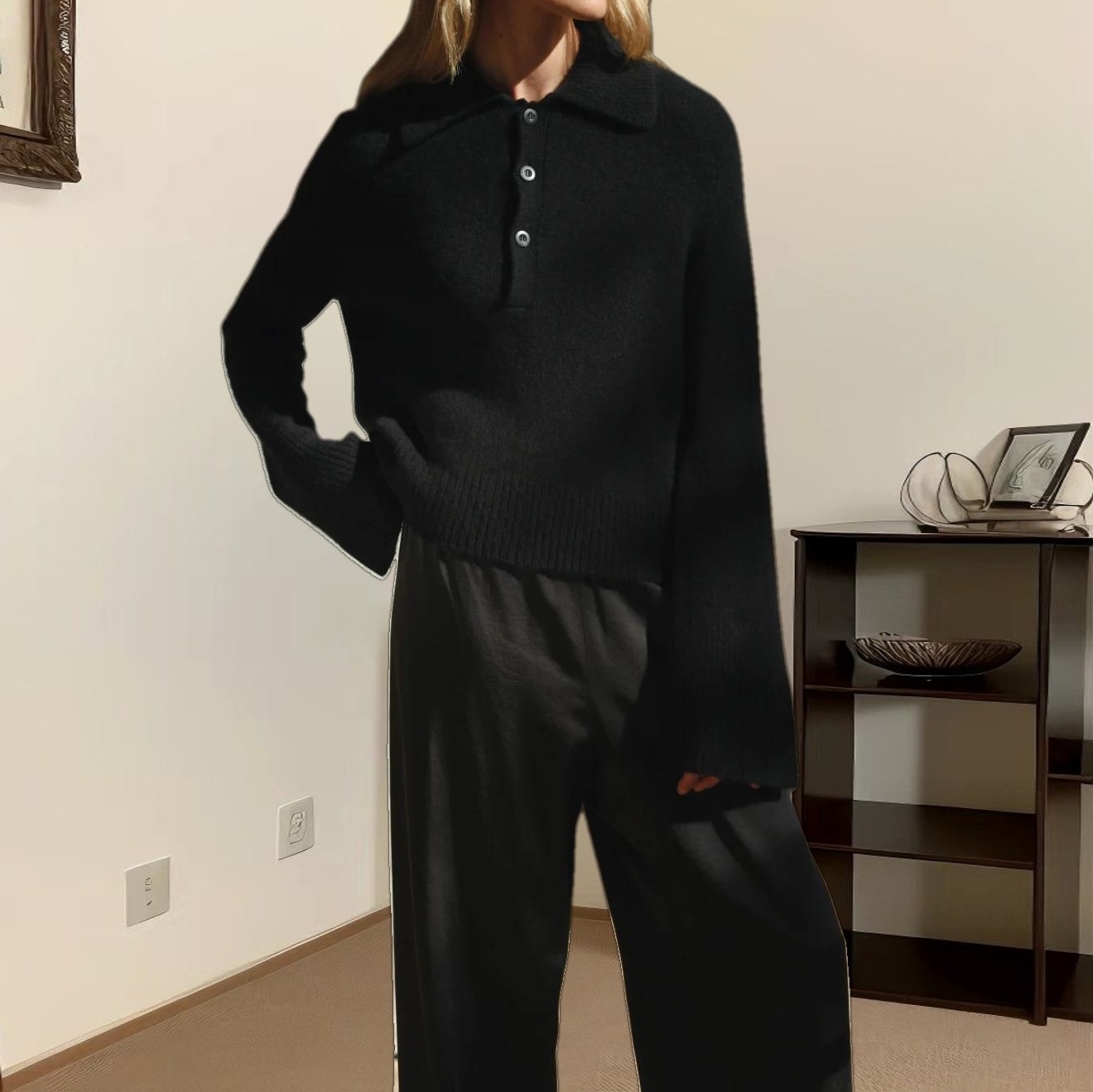 Cashmere Stevie Polo