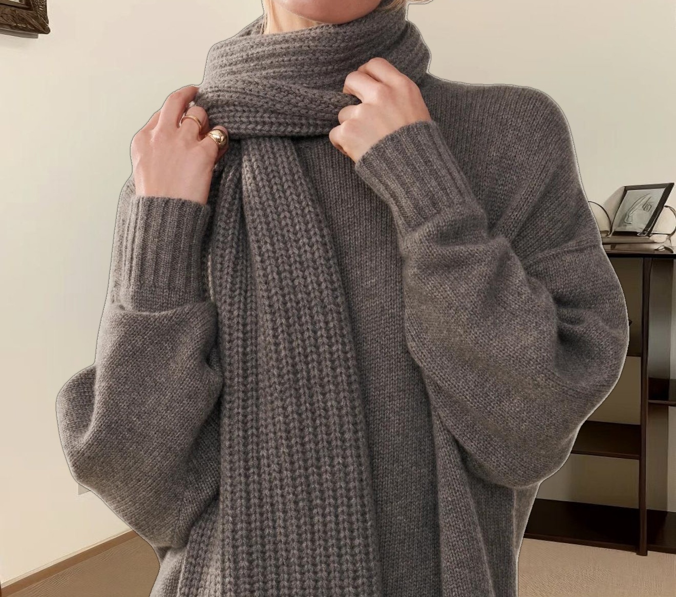 Cashmere Alpine Scarf