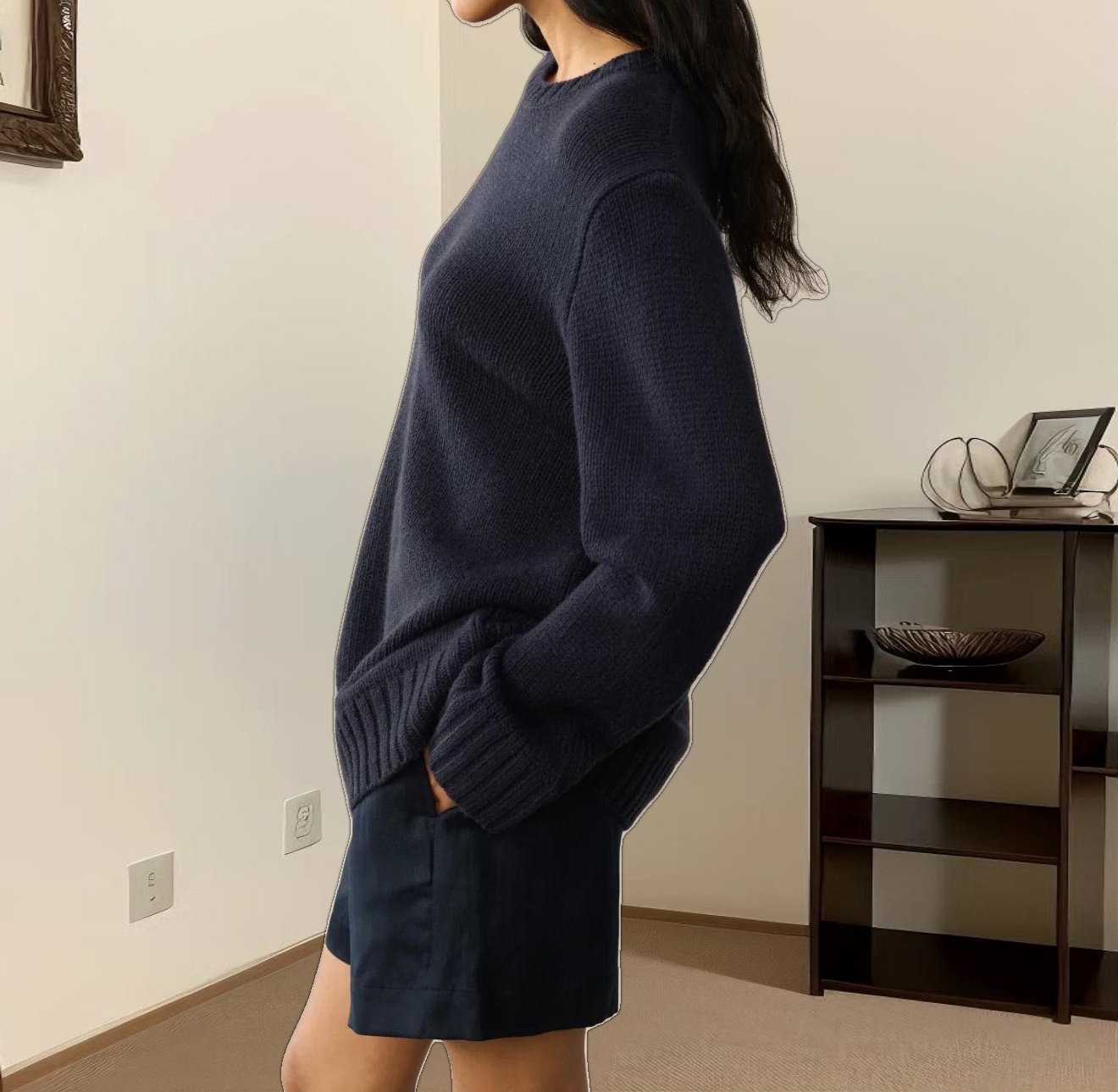 Cashmere Amelia Crewneck