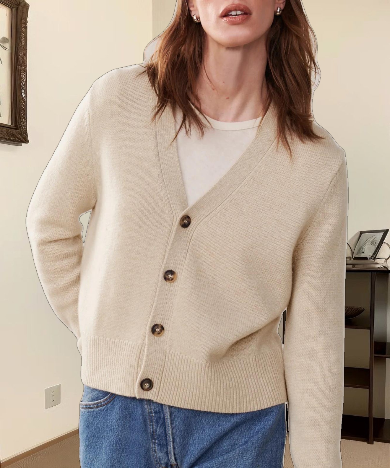 Cashmere Colette Cardigan