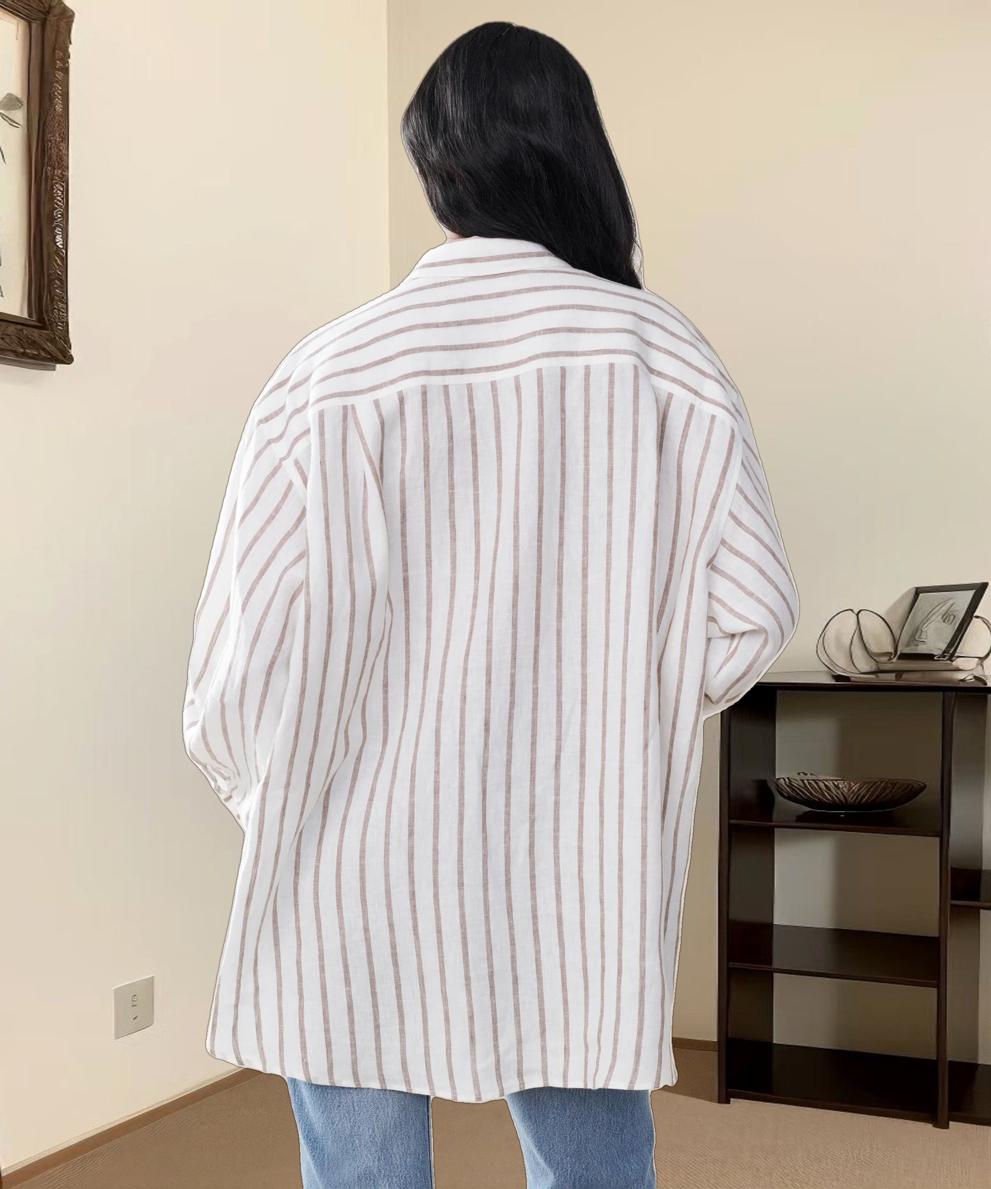 Linen Relaxed Oversized Shirt