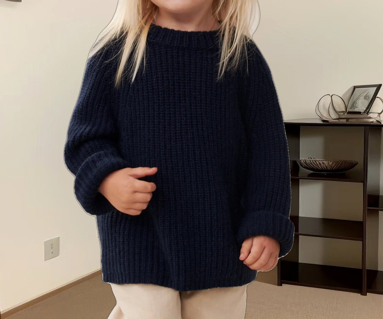 Kids' Cashmere Fisherman