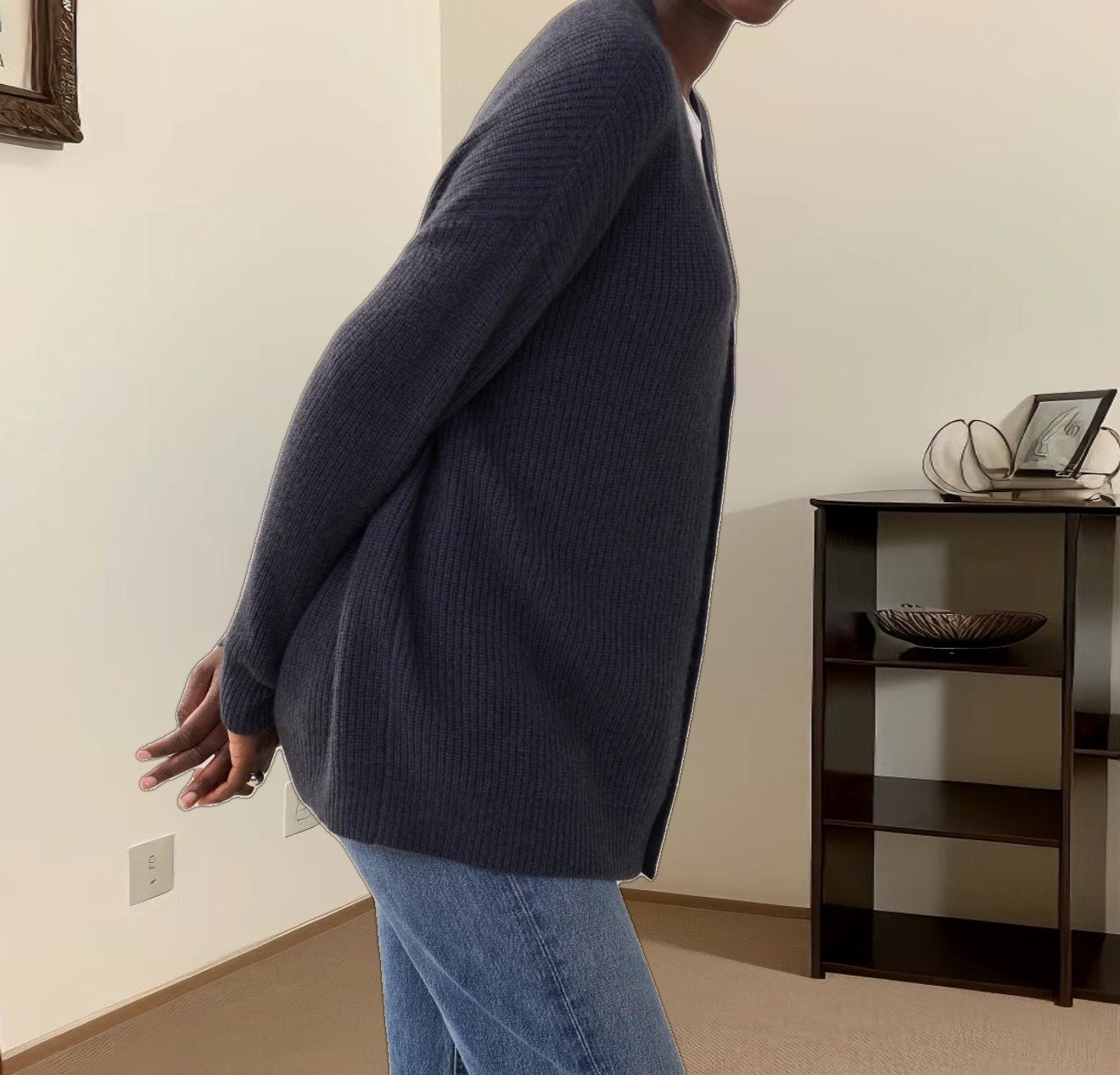 Cashmere Cocoon Cardigan