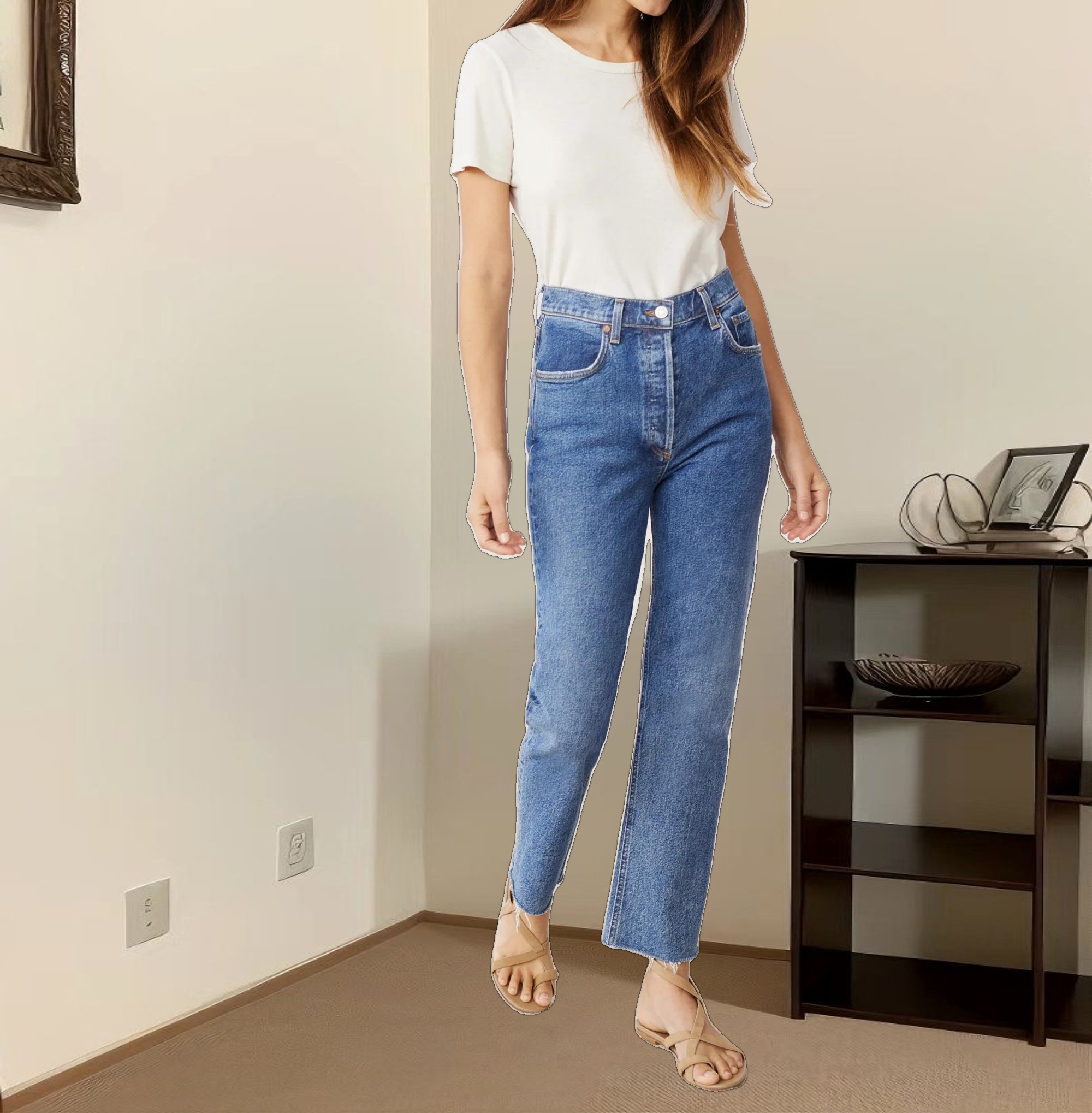 Riley Crop Jean