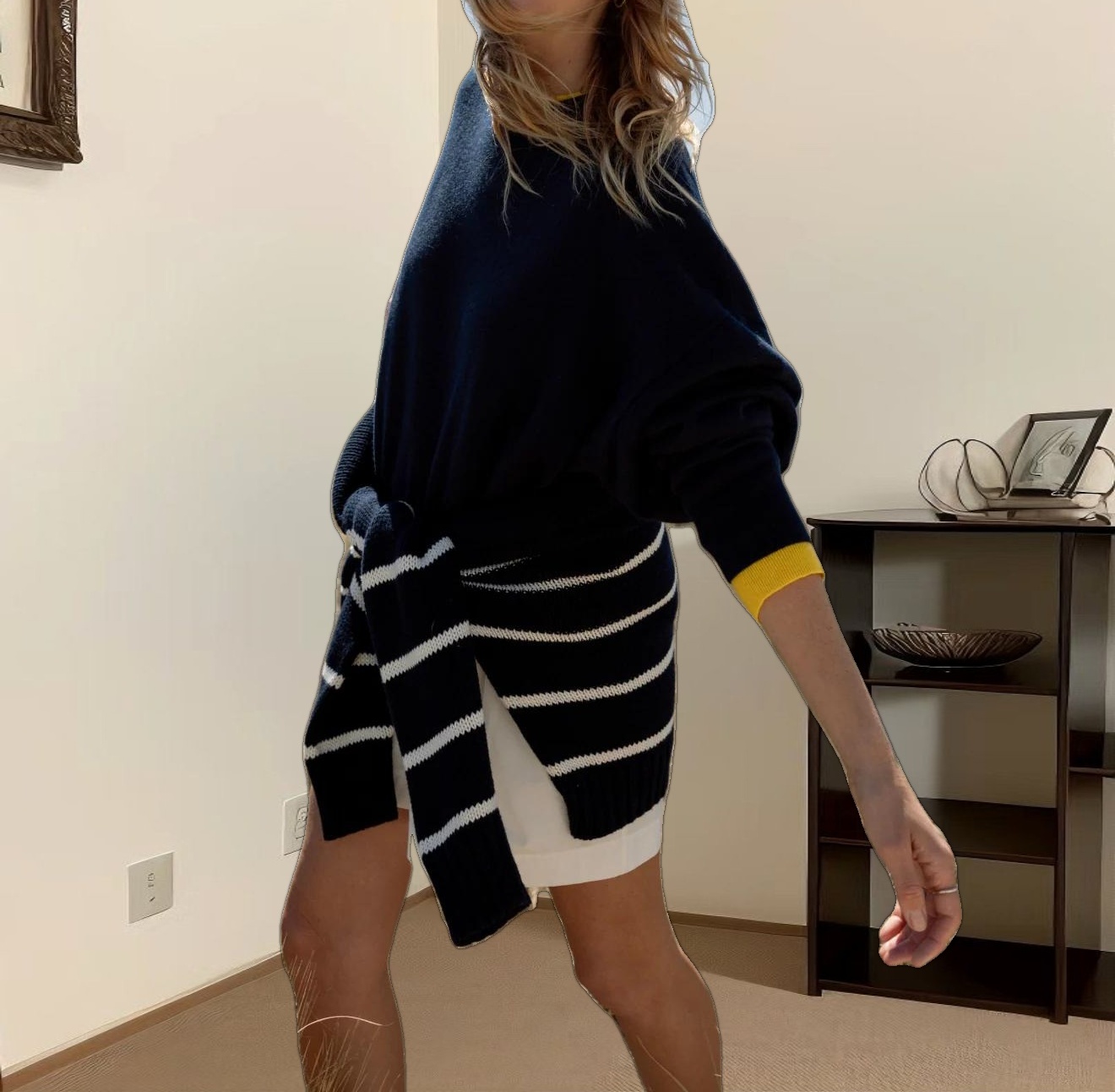 Cashmere Marina Crewneck