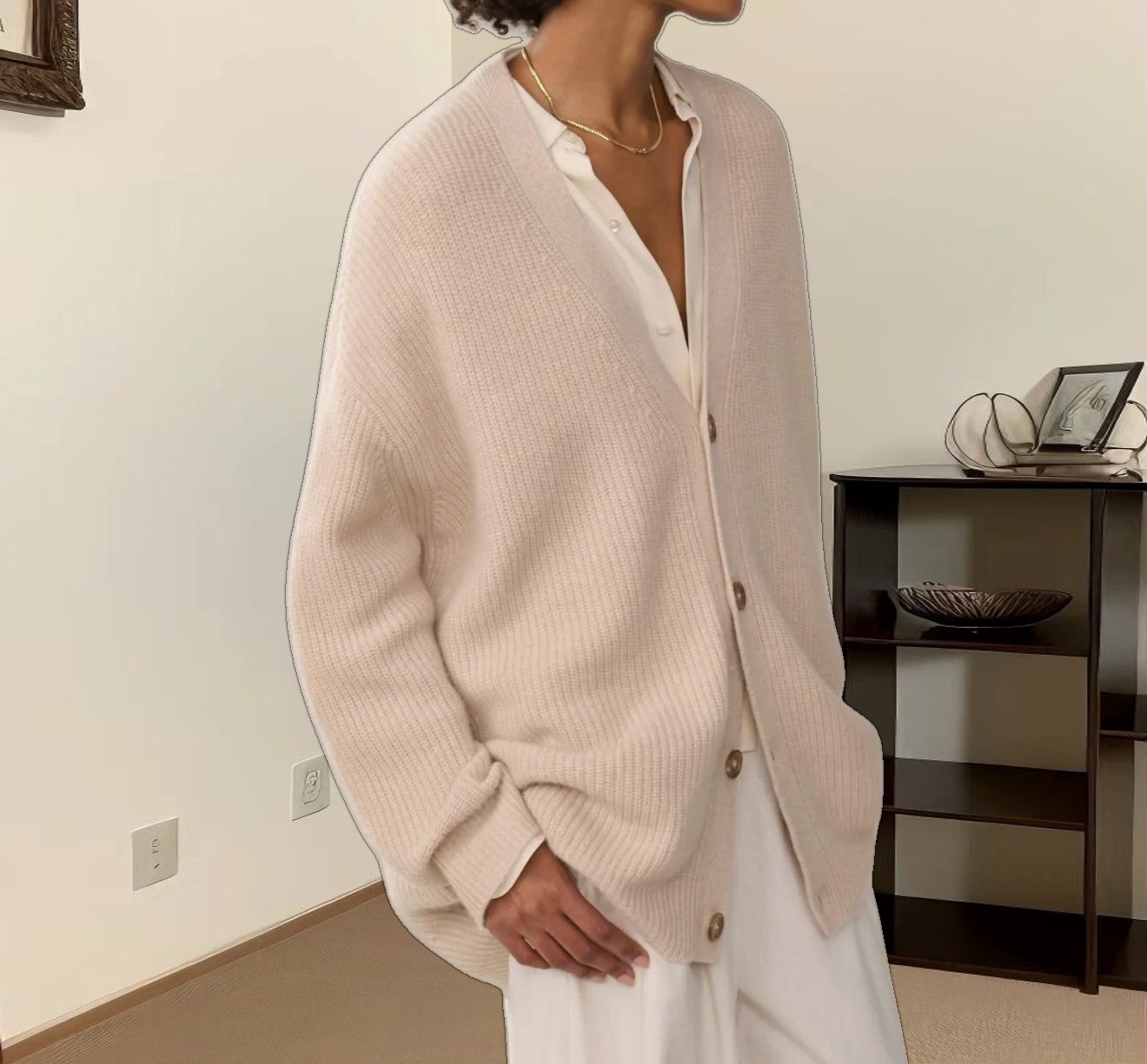 Cashmere Cocoon Cardigan
