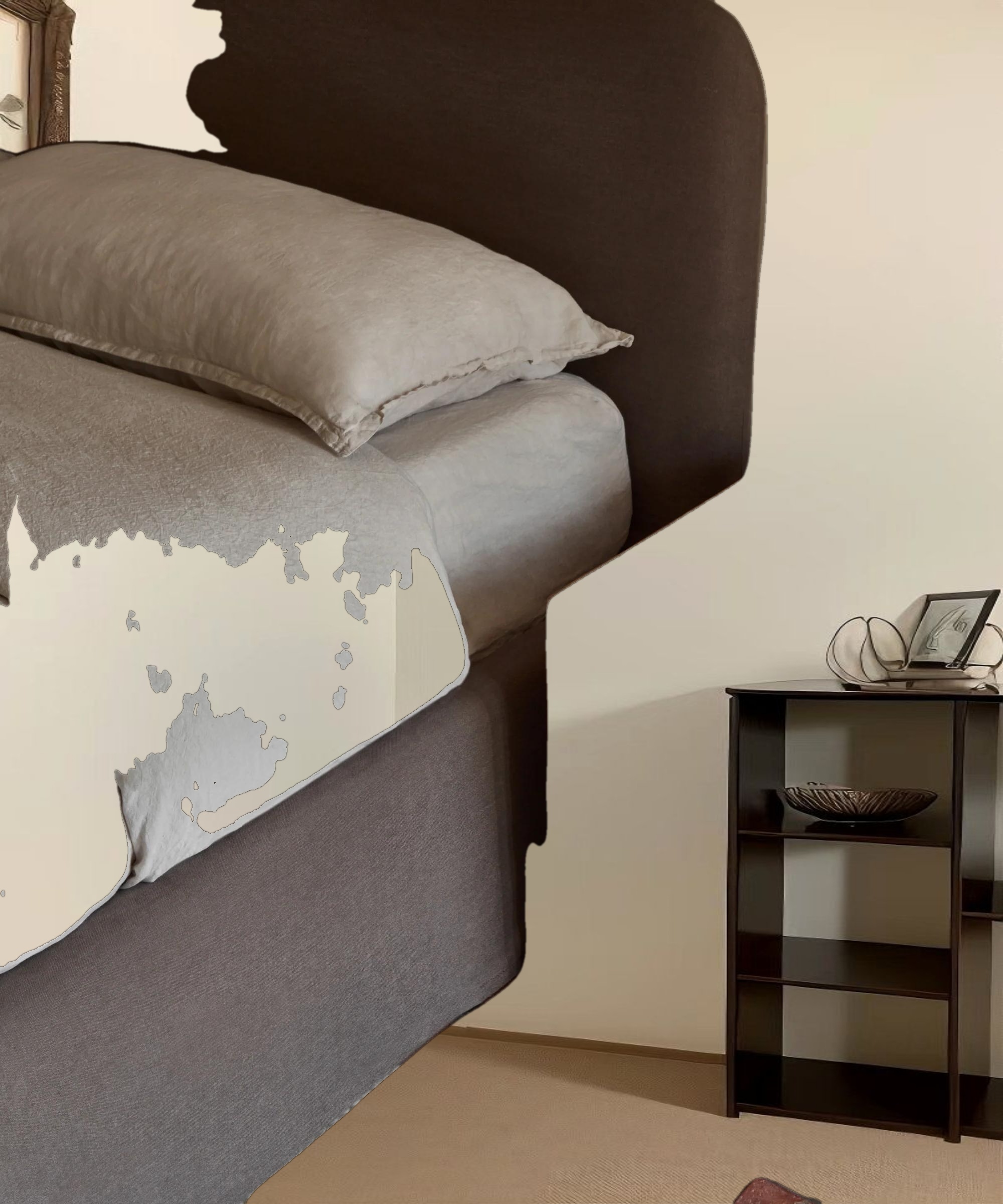 Dusk Linen Flat Sheet