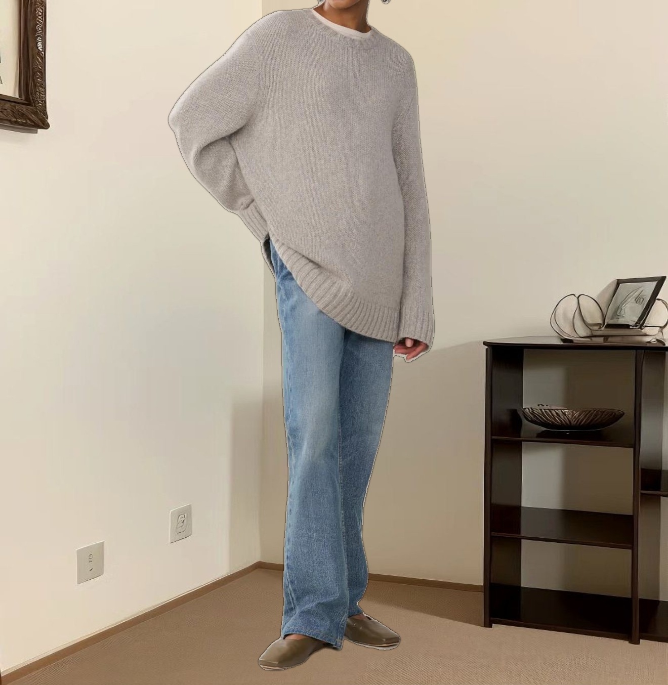 Cashmere Amelia Crewneck