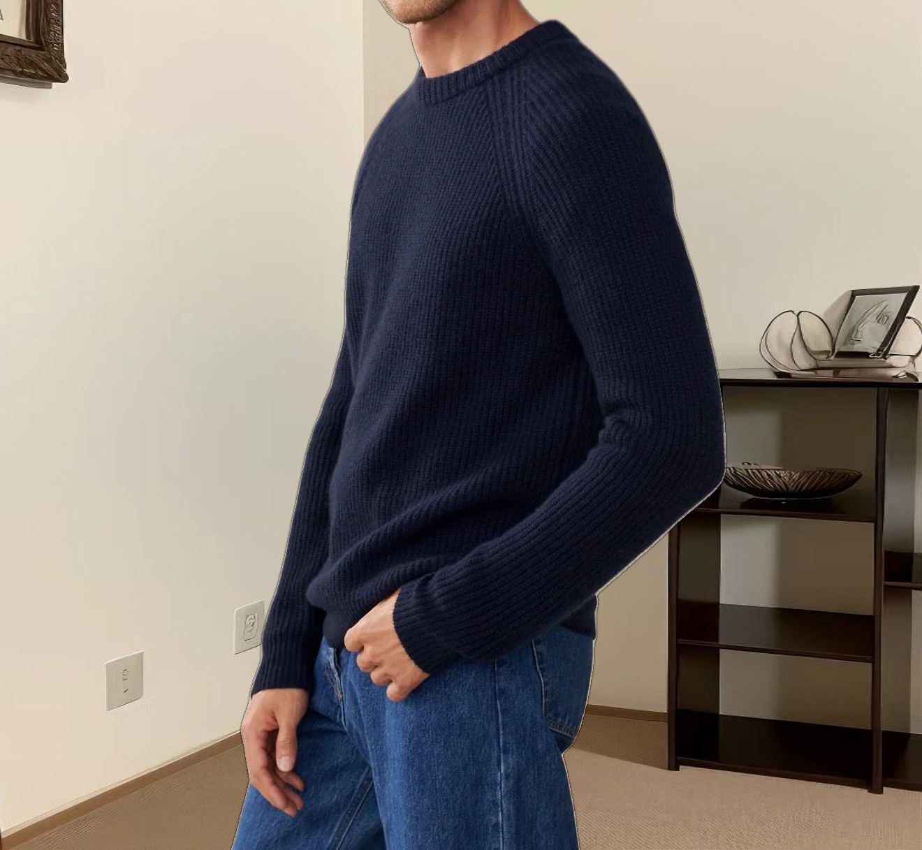 Men's Cashmere Fisherman