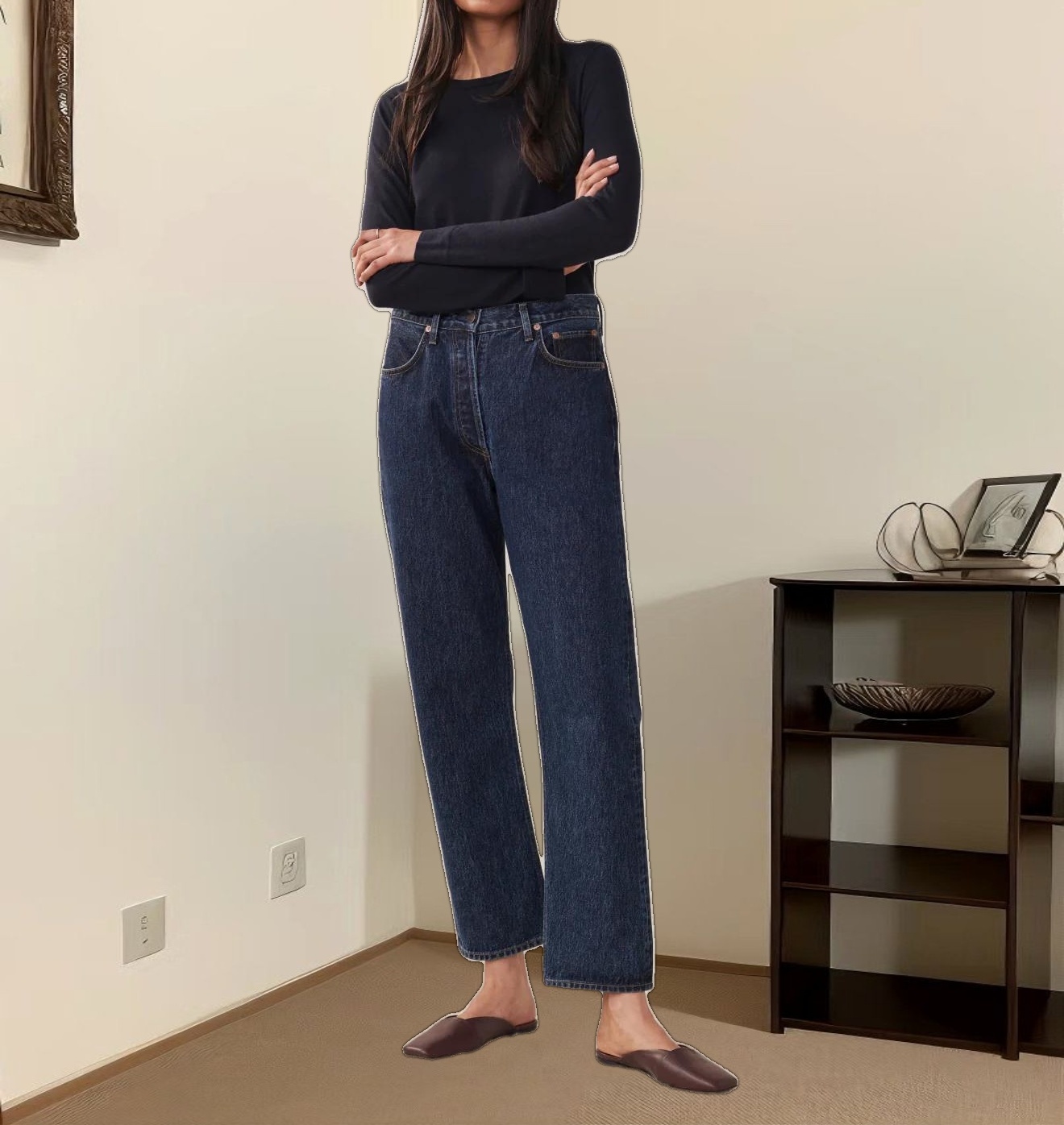 90's Pinch Waist Jean