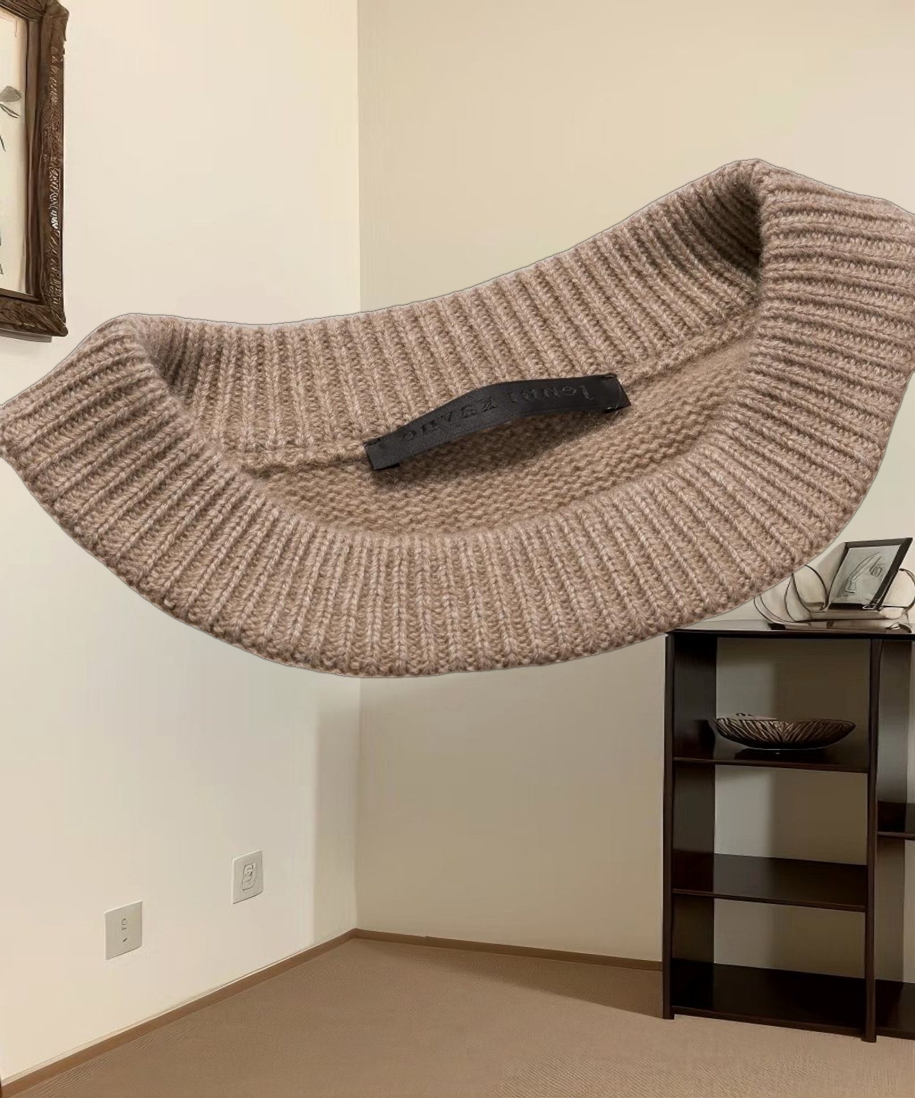 Cashmere Oversized Crewneck