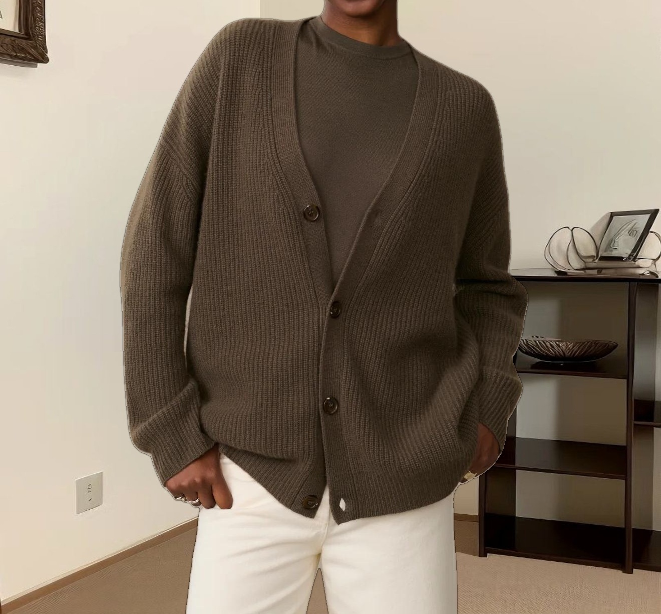 Cashmere Cocoon Cardigan