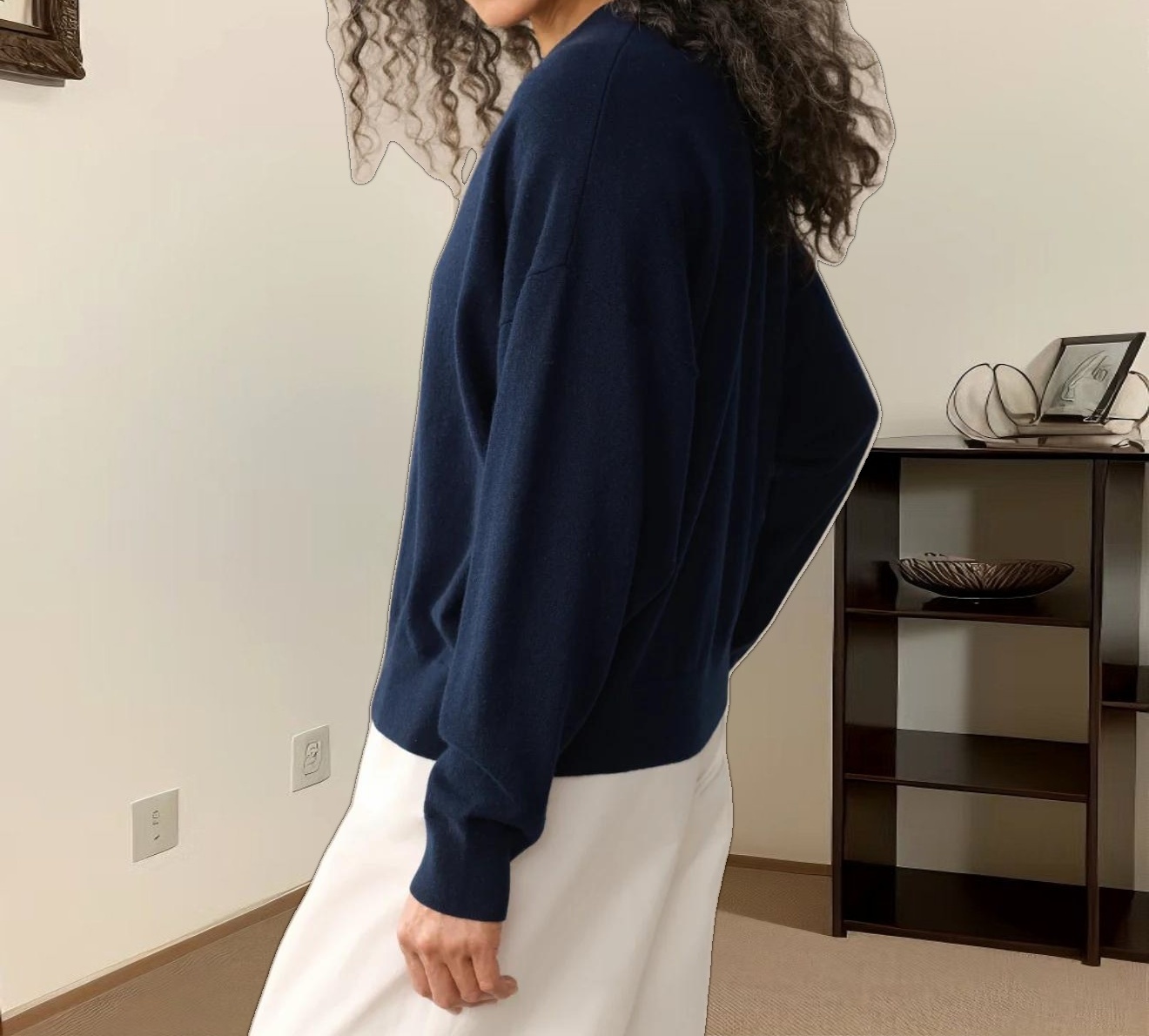 Cashmere Marina Crewneck