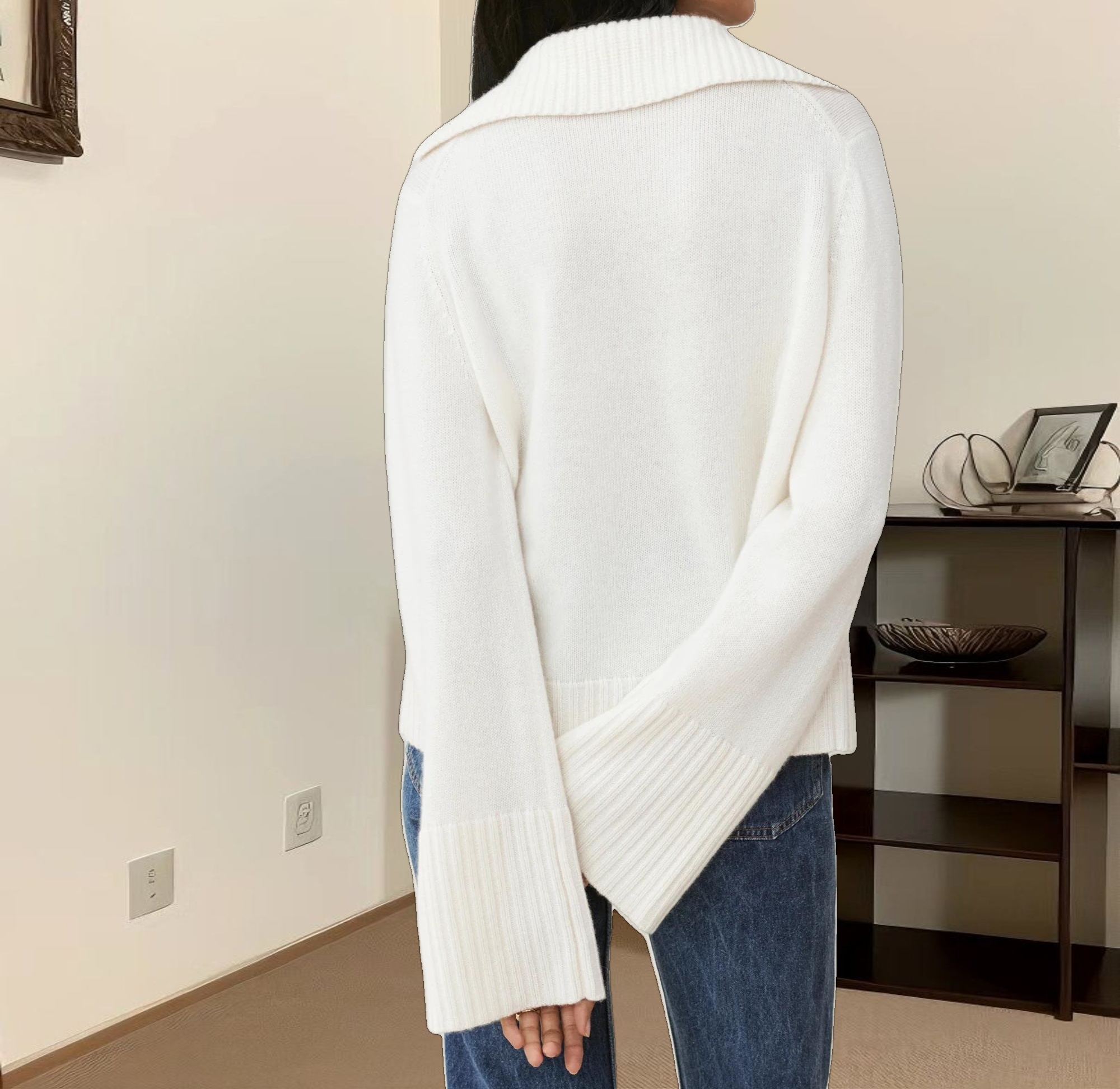 Cashmere Frances Polo