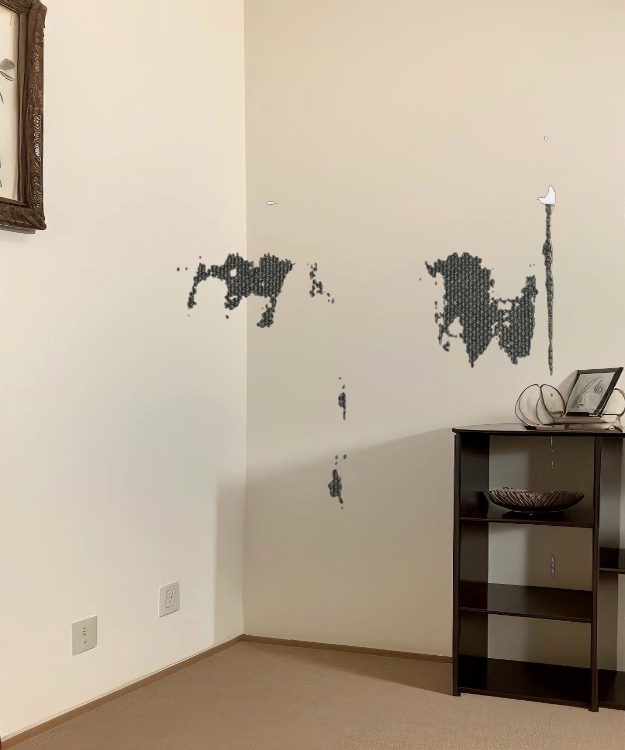 Fabric Swatch Slate Linen