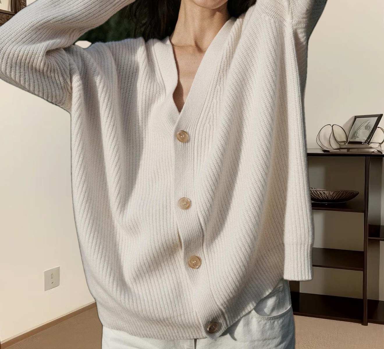 Cashmere Cocoon Cardigan