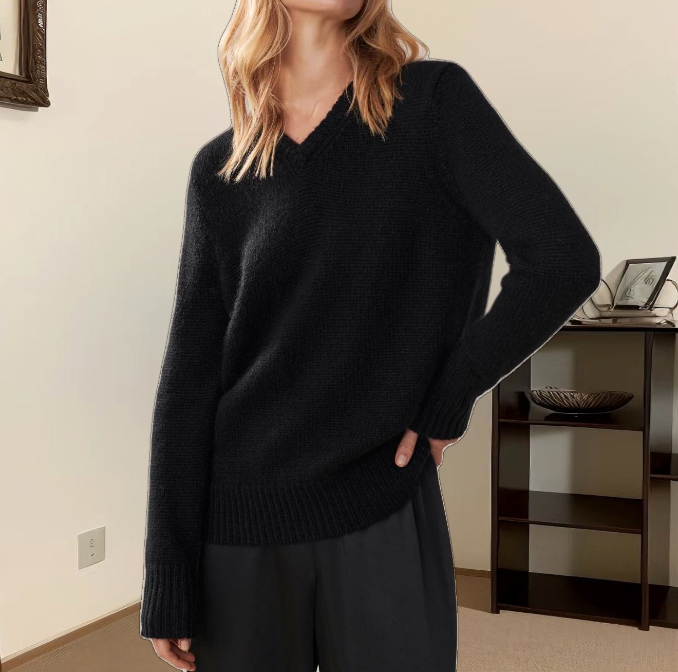 Cashmere Kate V-Neck