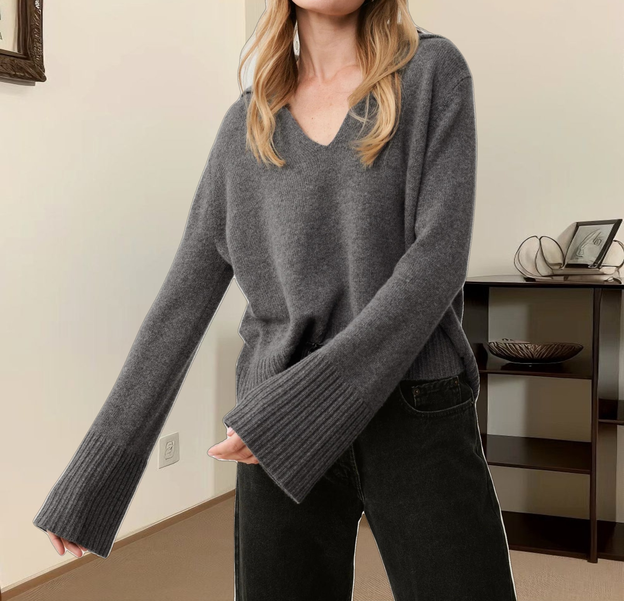 Cashmere Frances Polo
