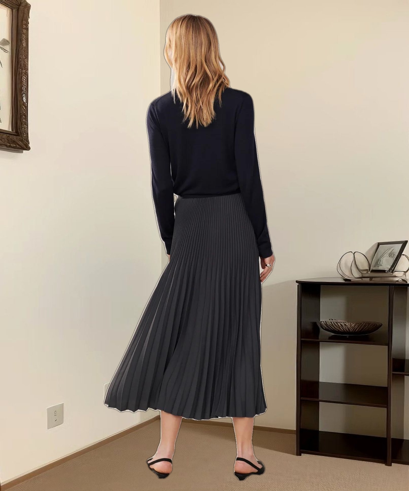 Pleated Skirt