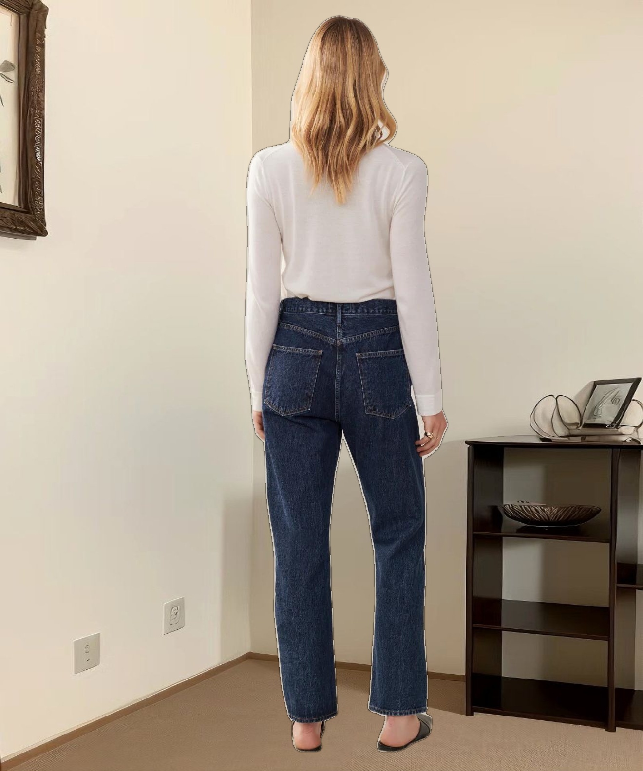 90's Pinch Waist Jean