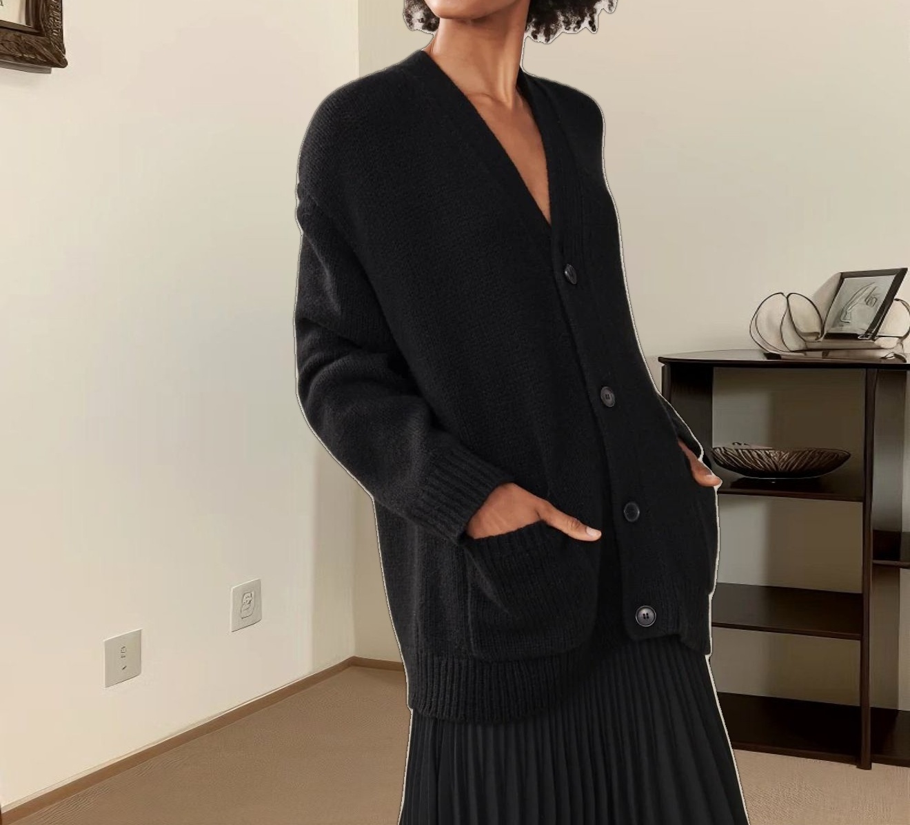 Cashmere Spencer Cardigan