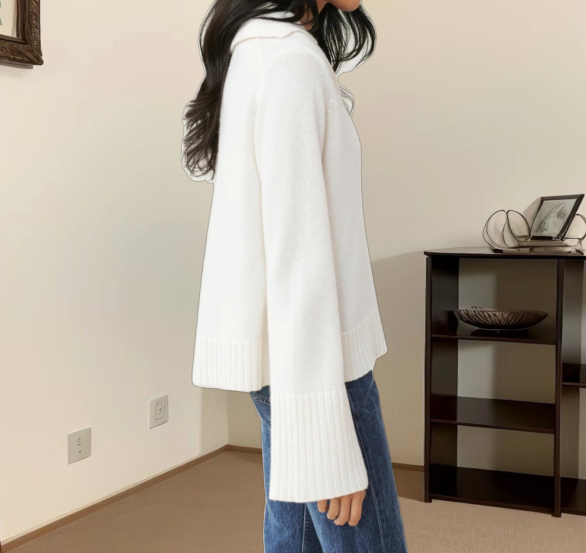 Cashmere Frances Polo