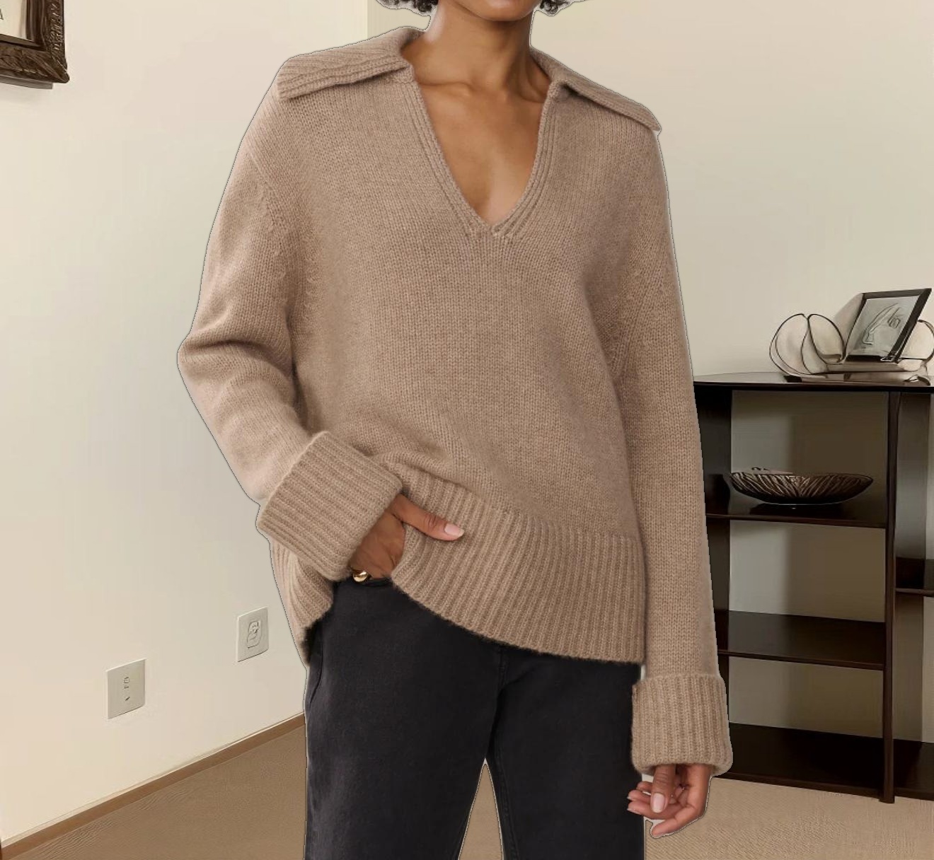 Cashmere Phoebe Polo