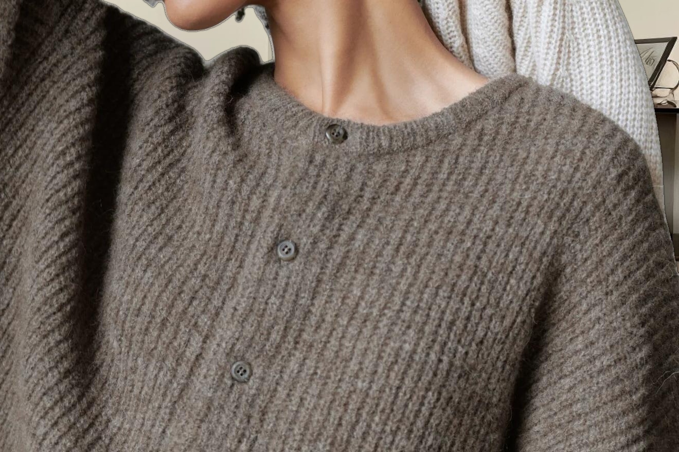 Hayes Crewneck Cardigan