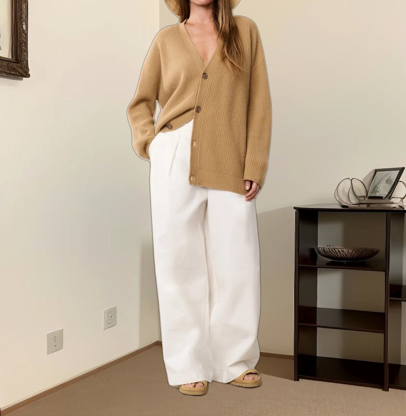 Cashmere Cocoon Cardigan