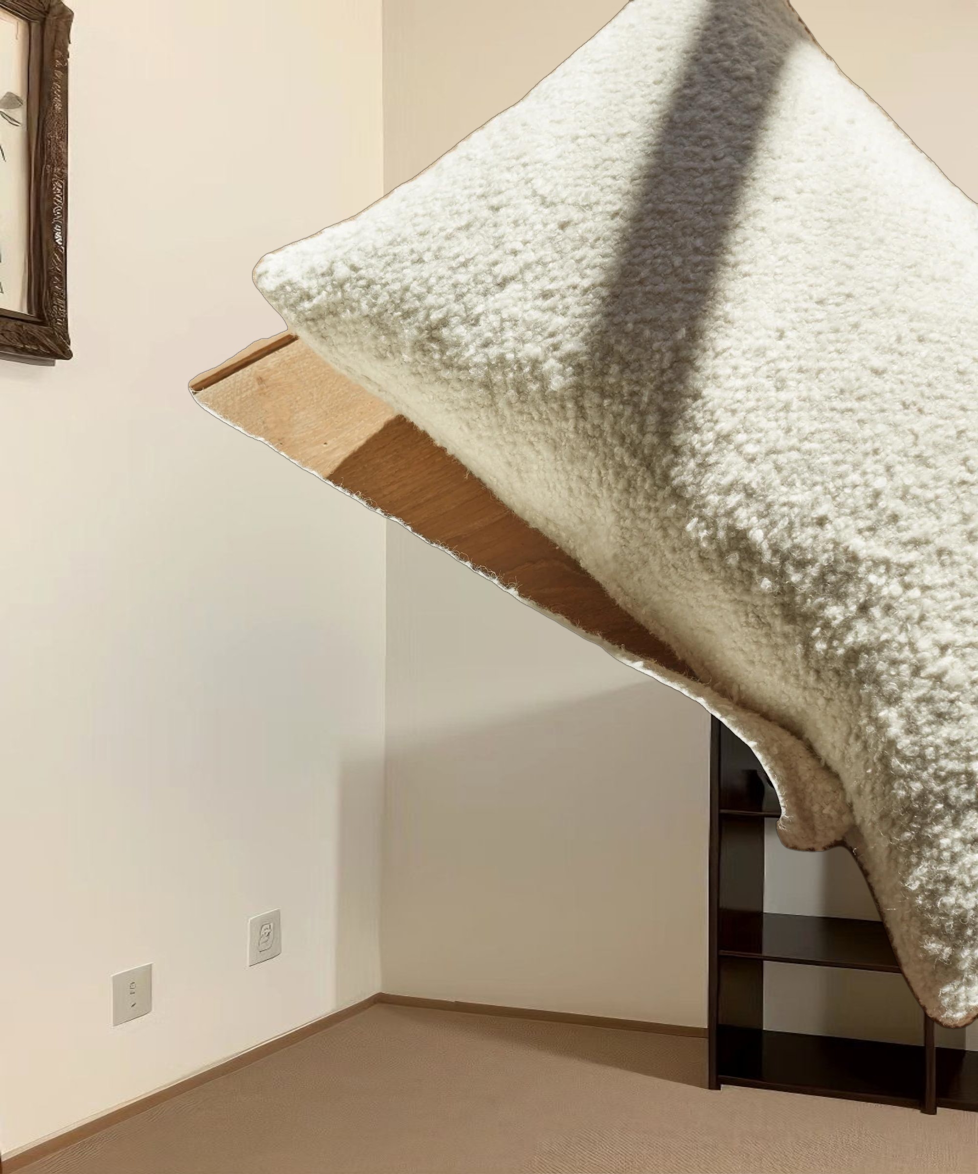 Nell Boucle Lumbar Pillow