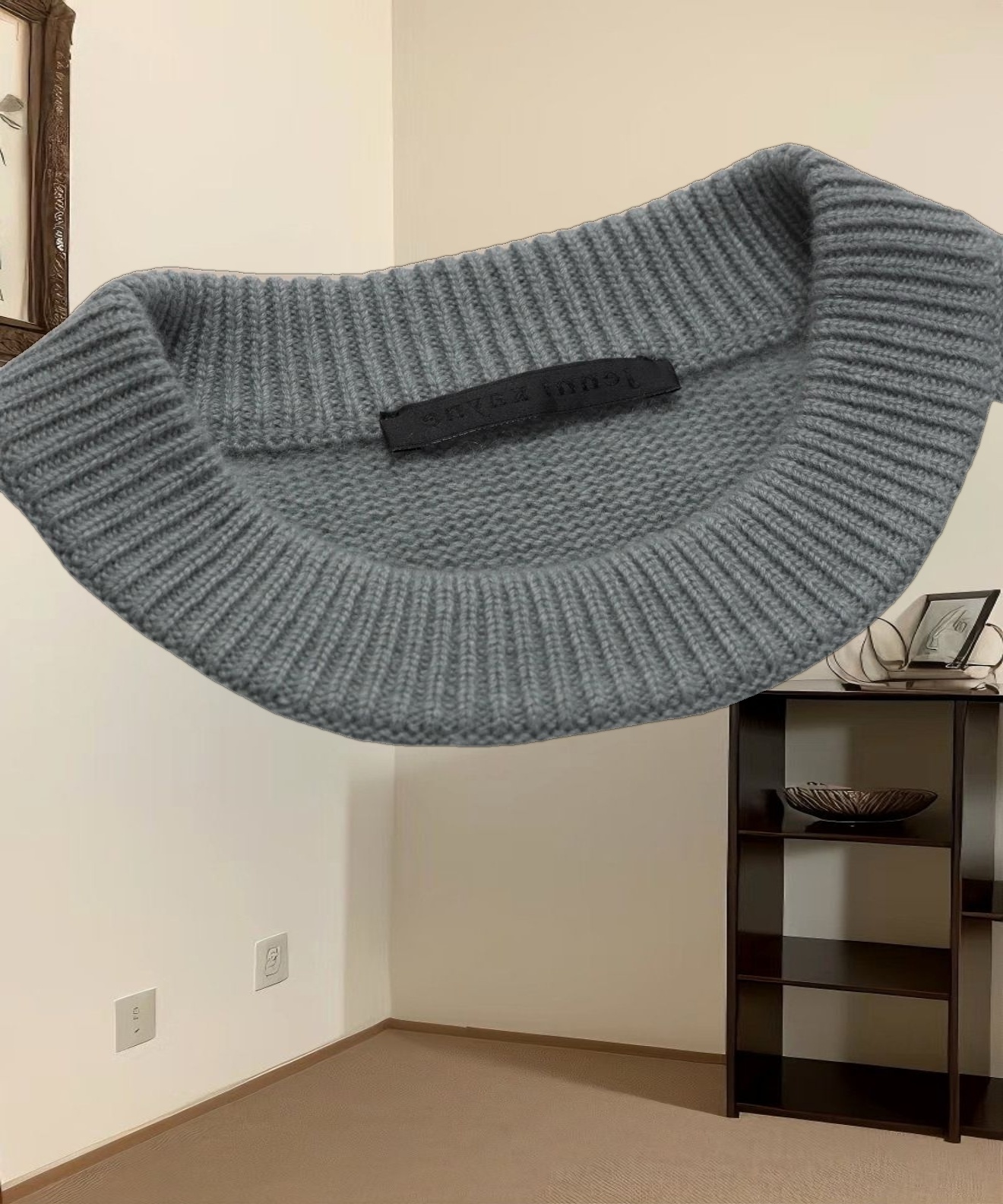 Cashmere Oversized Crewneck