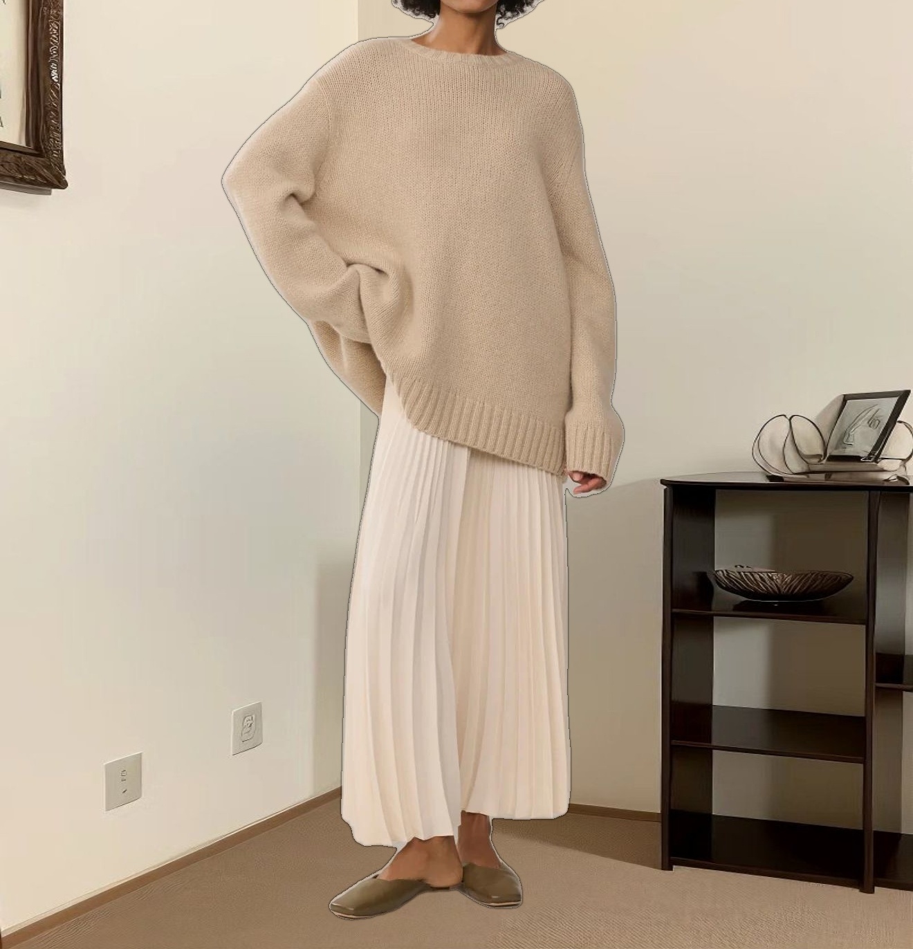 Cashmere Amelia Crewneck