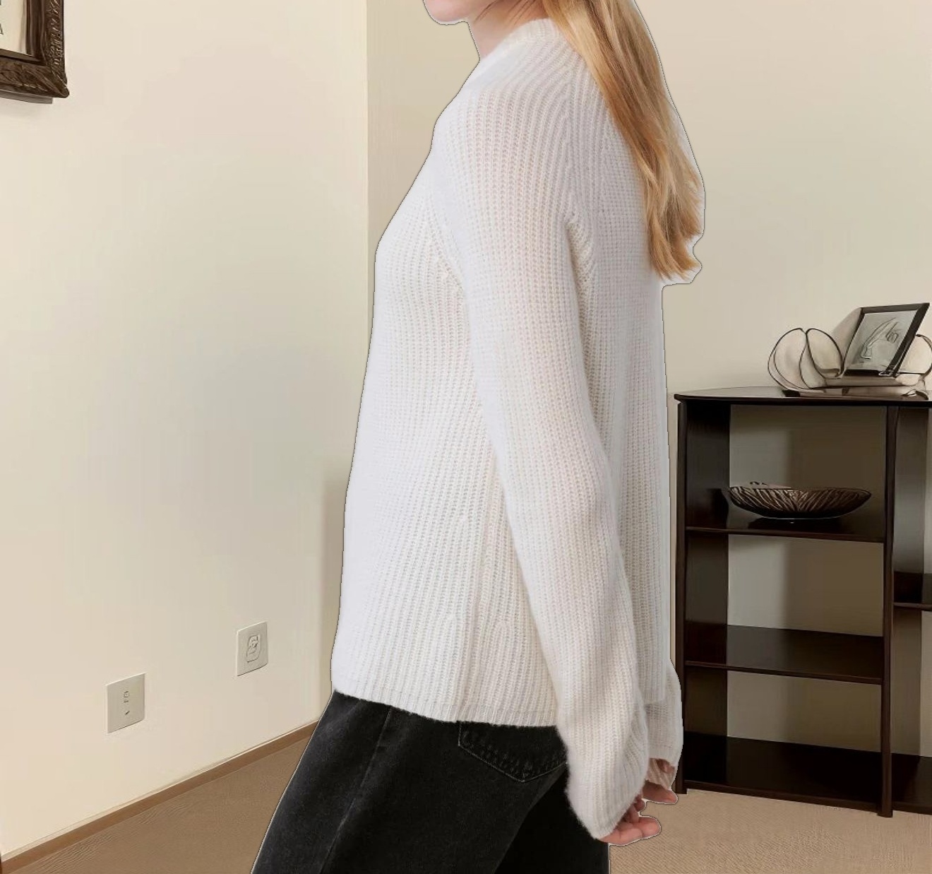 Cashmere Fisherman Sweater