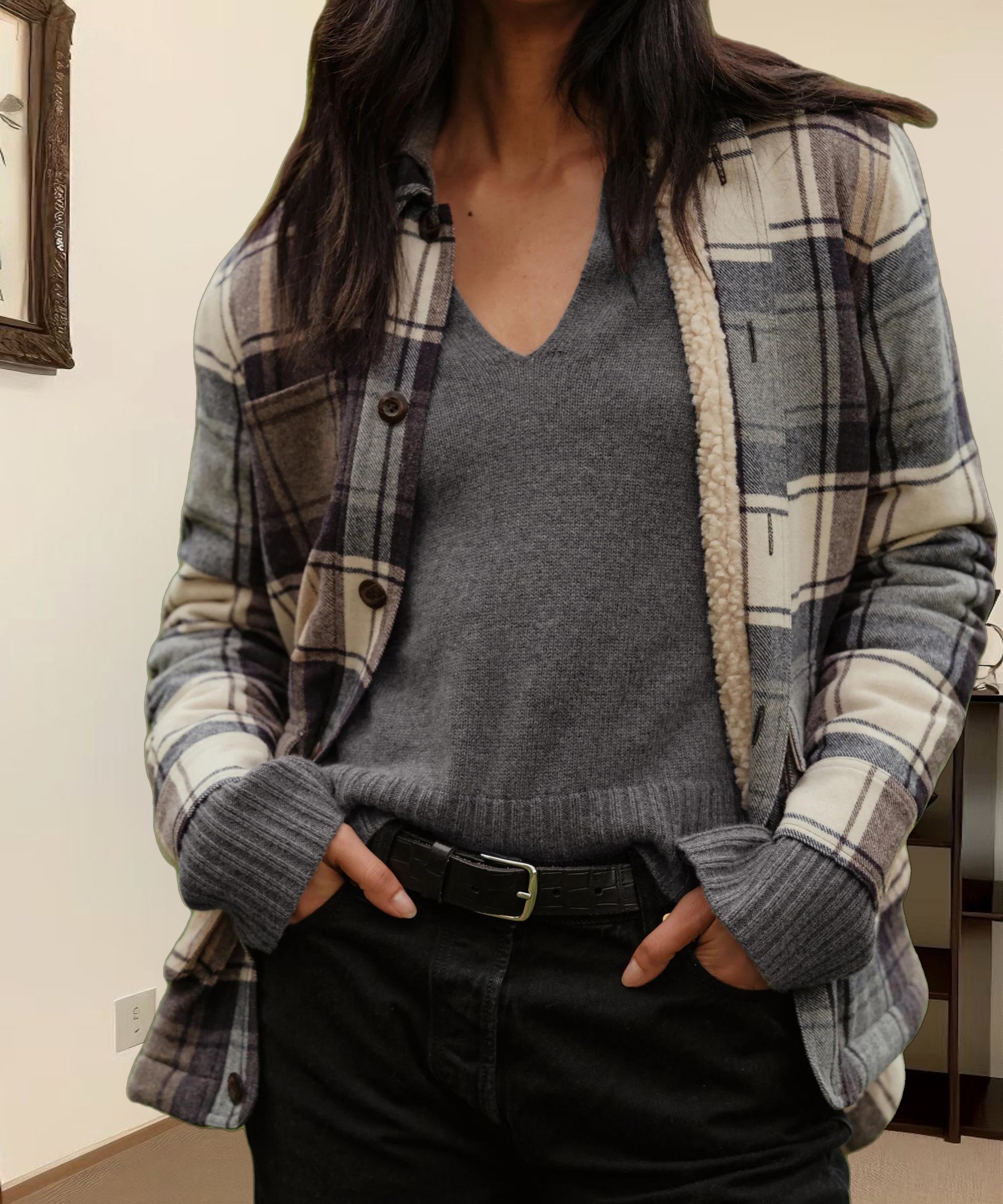 Cashmere Frances Polo