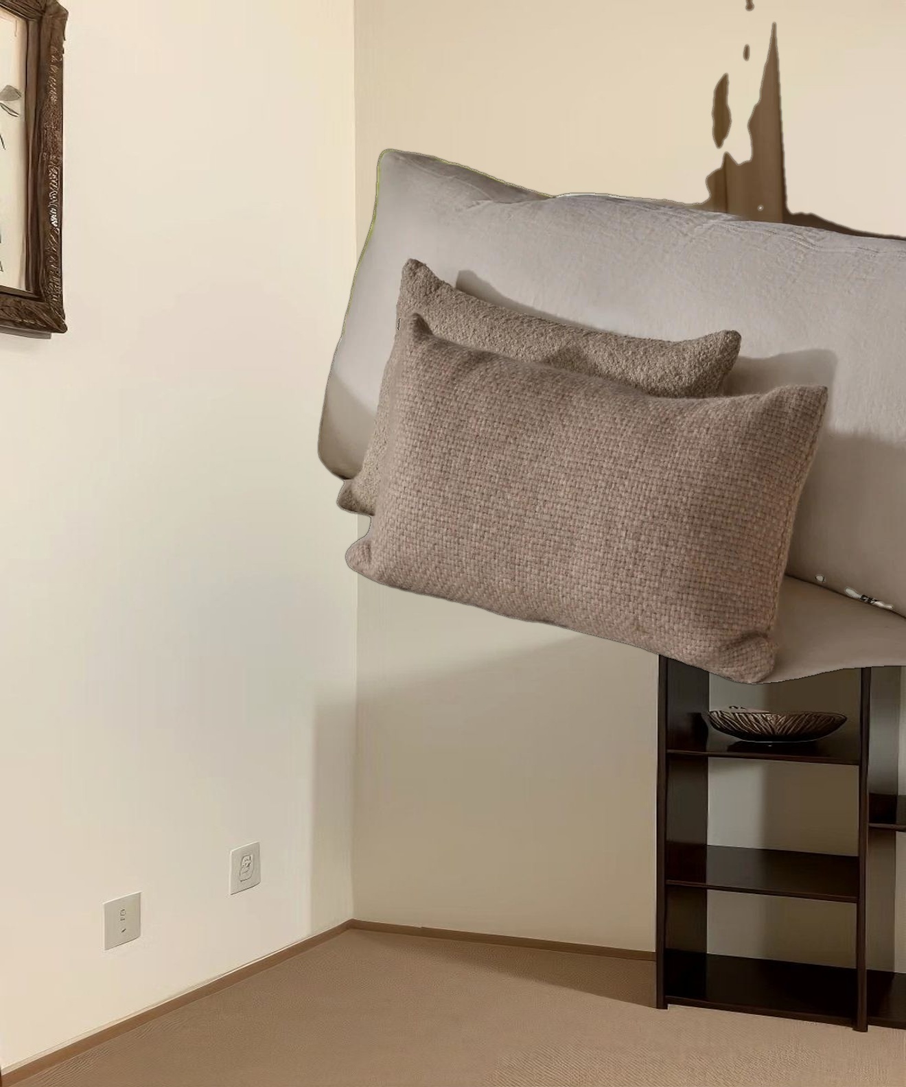 Alpaca Basketweave Lumbar Pillow