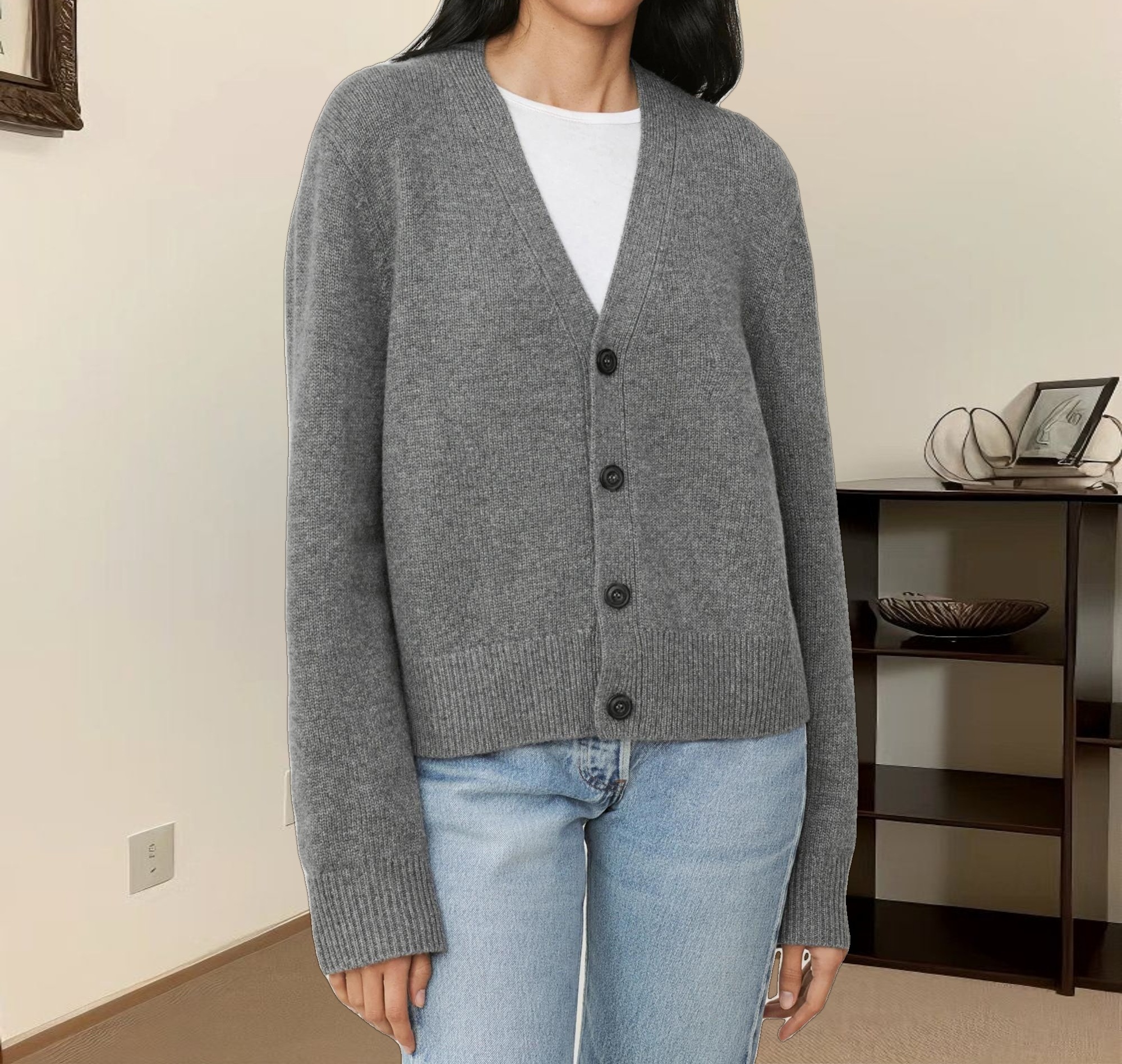 Cashmere Colette Cardigan