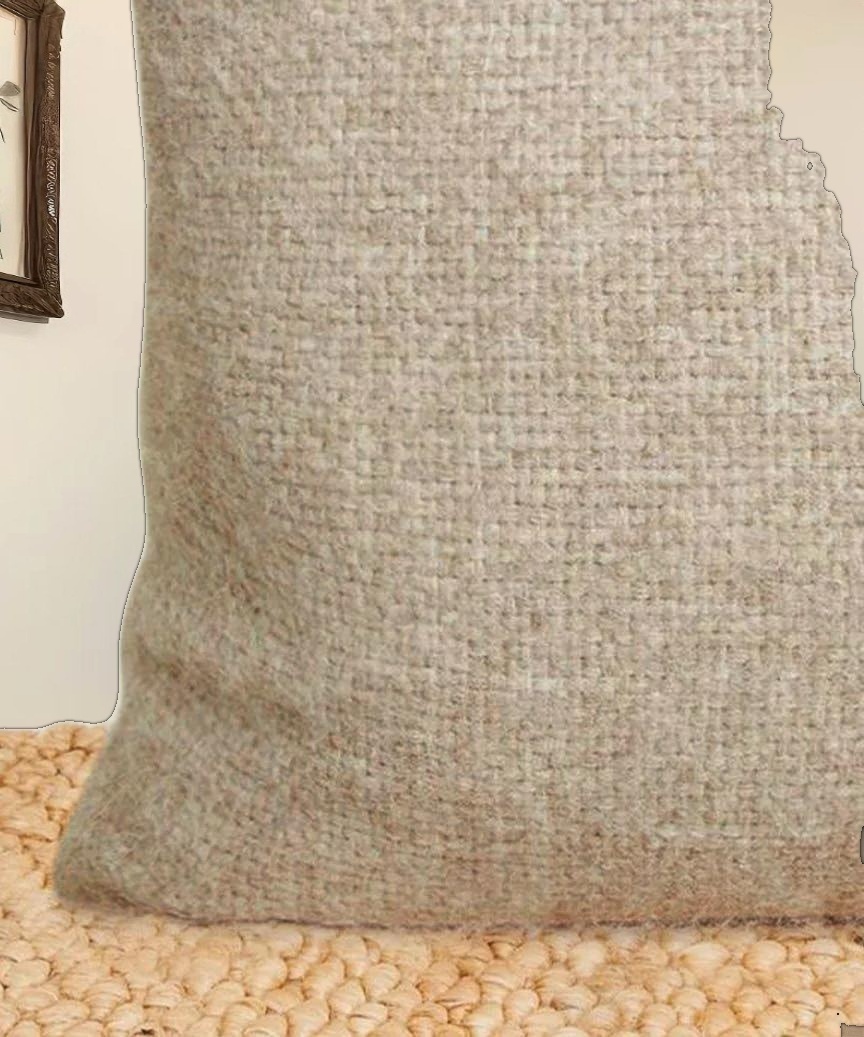 Alpaca Basketweave Pillow