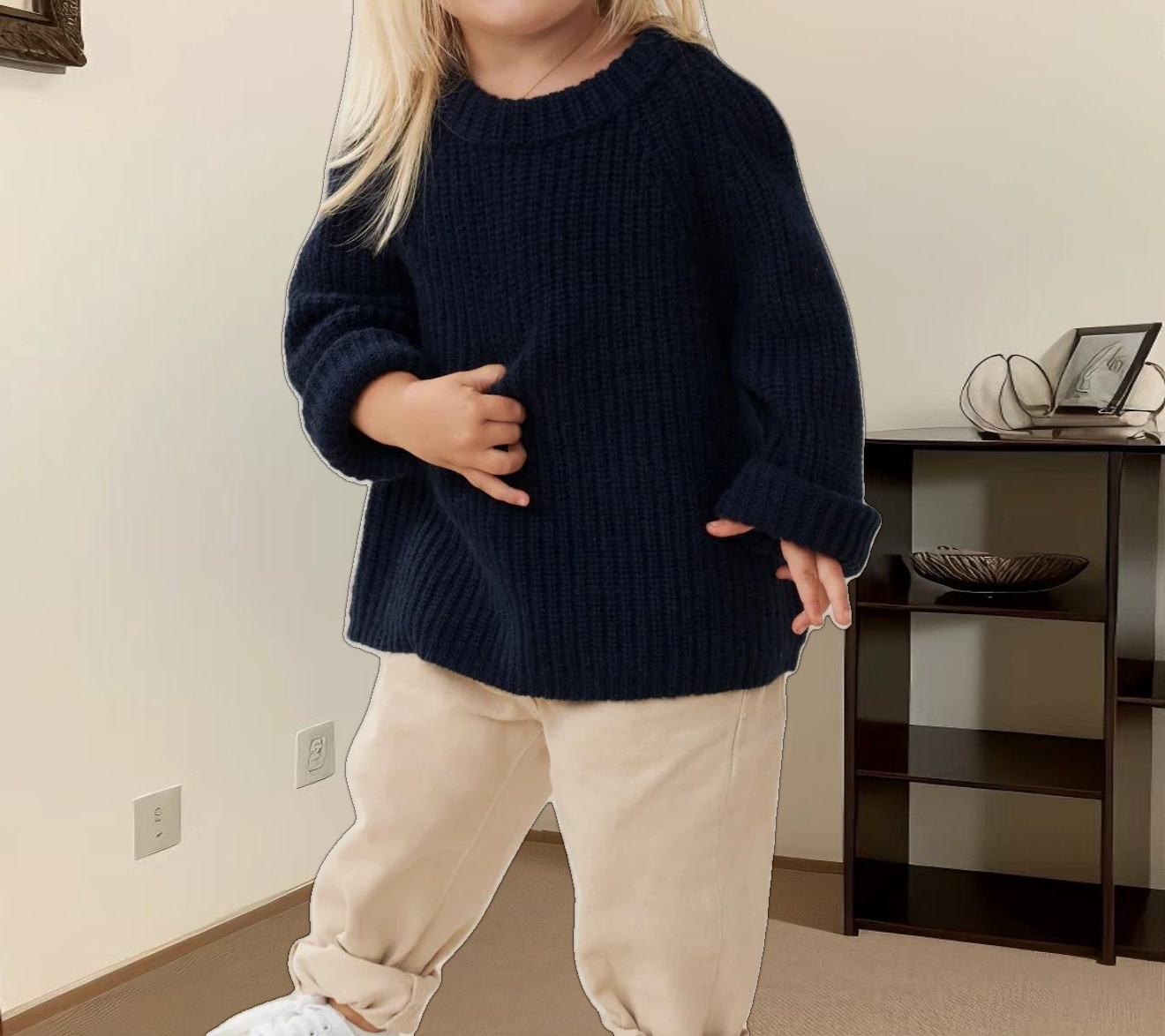 Kids' Cashmere Fisherman